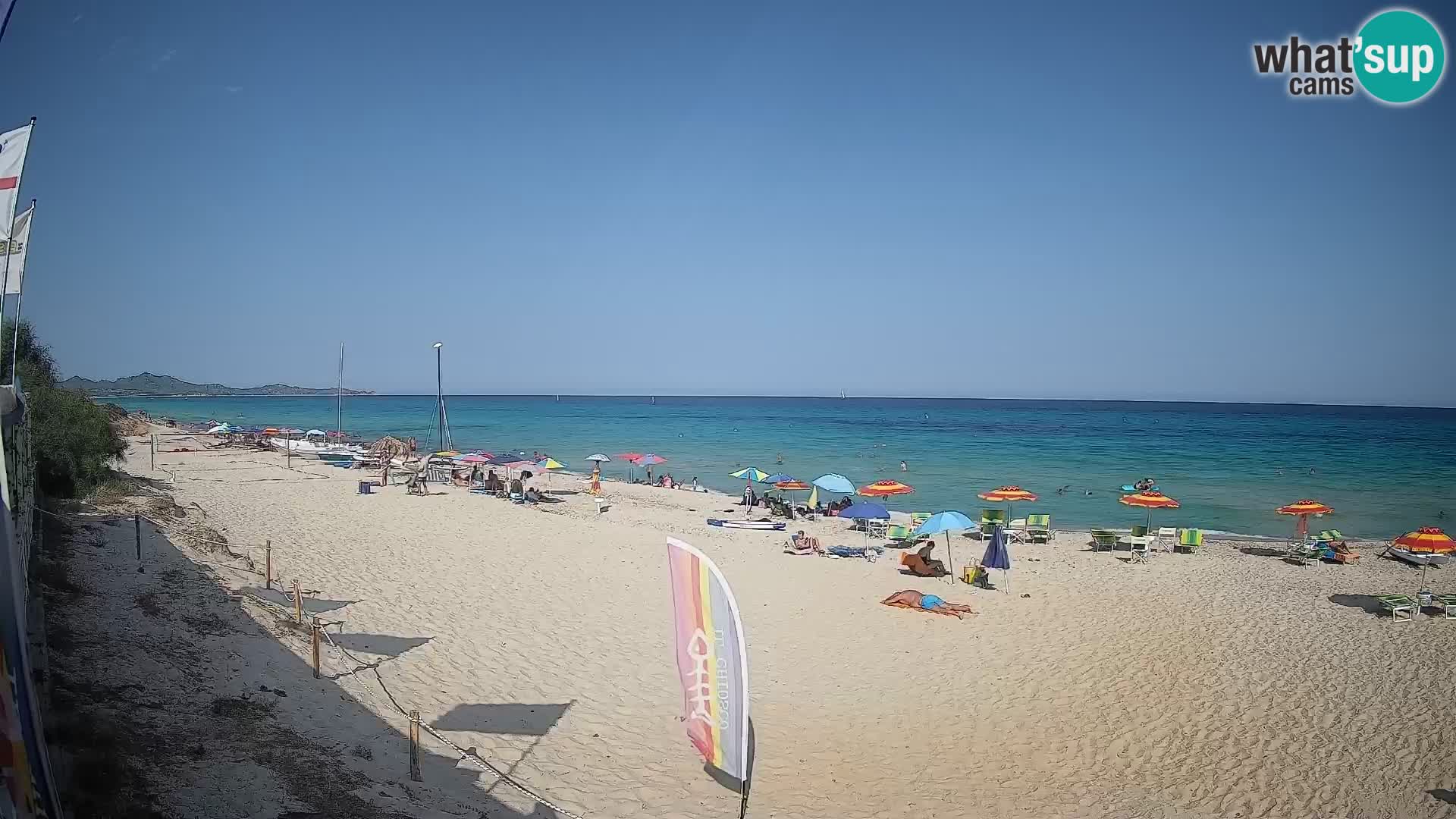 Webcam Piscina Rei – Live View from Costa Rei, Muravera