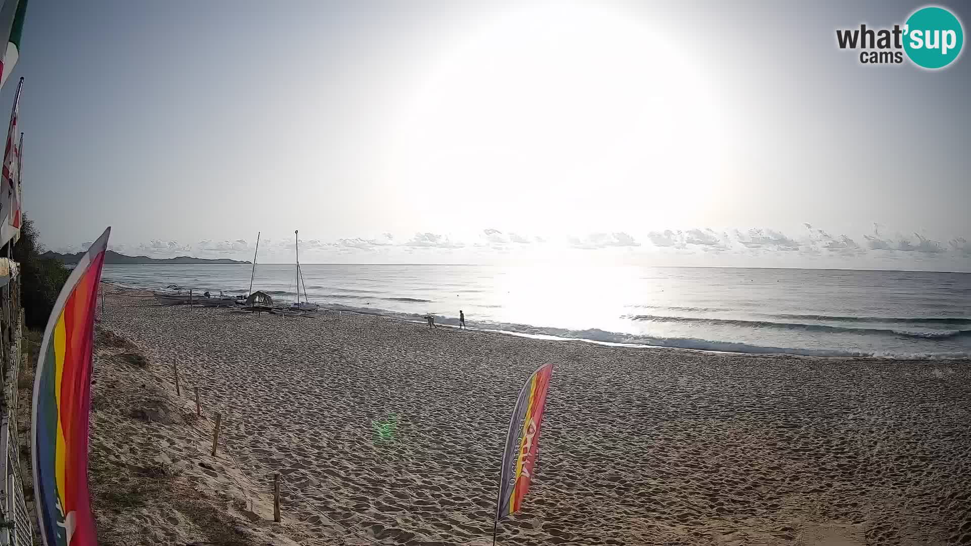 Webcam Piscina Rei – Vista live da Costa Rei, Muravera