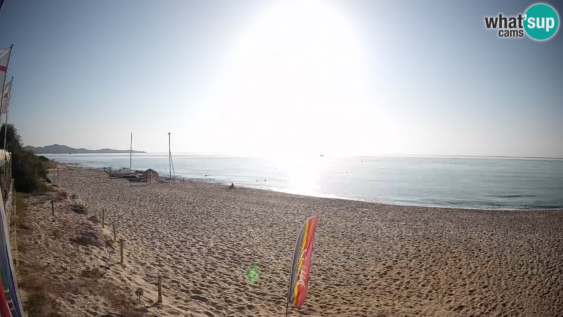 Webcam Piscina Rei – Vista live da Costa Rei, Muravera