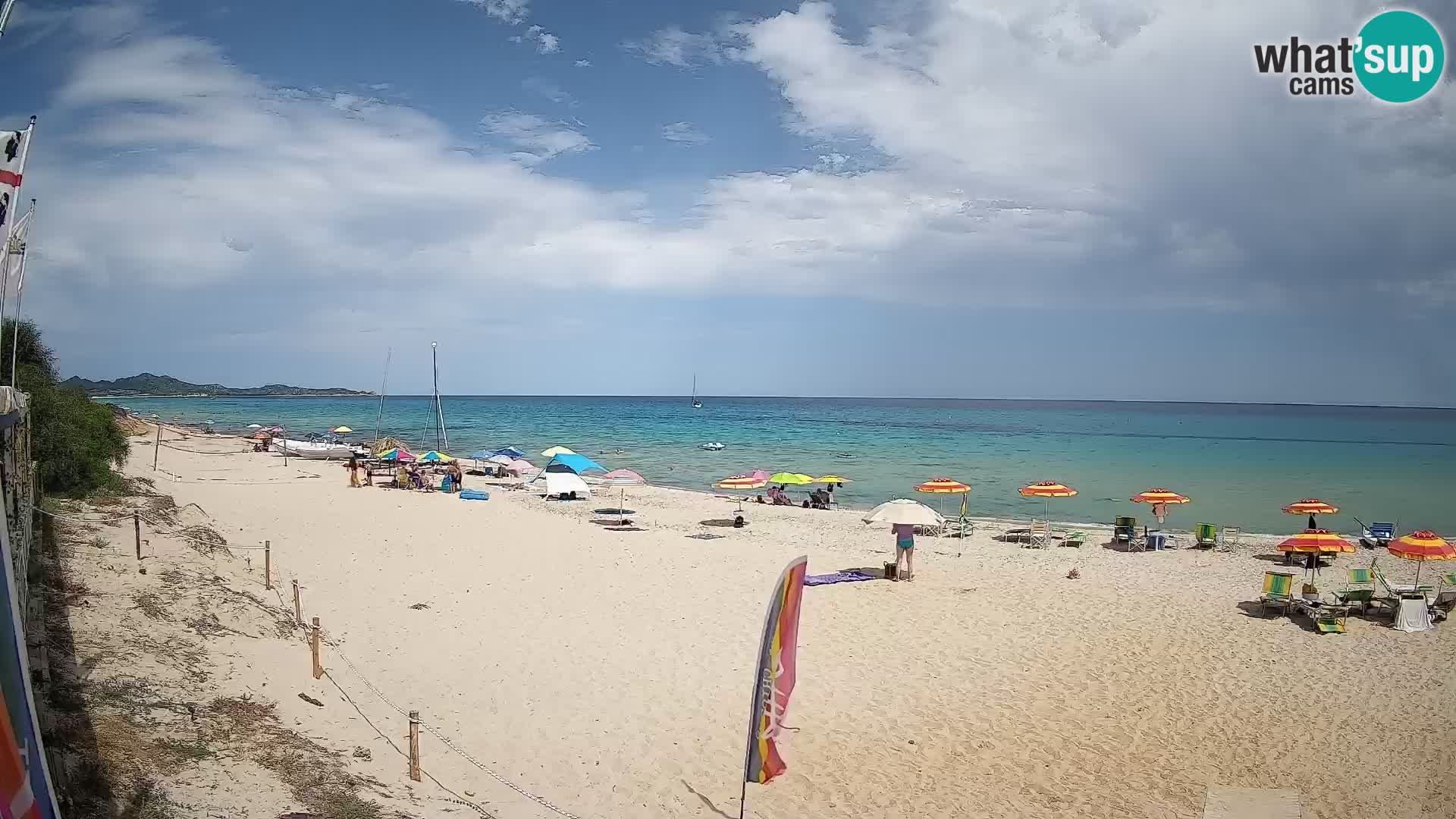 Web kamera Piscina Rei – Pogled uživo iz Costa Rei, Muravera