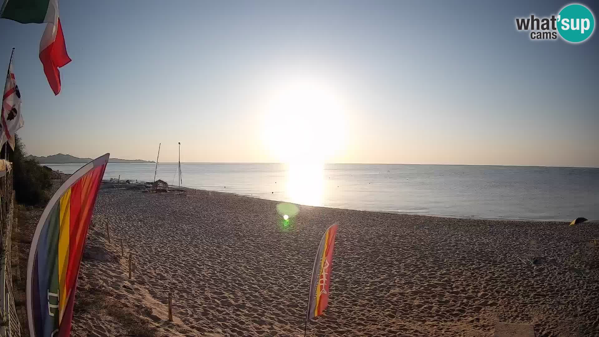 Web kamera Piscina Rei – Pogled uživo iz Costa Rei, Muravera