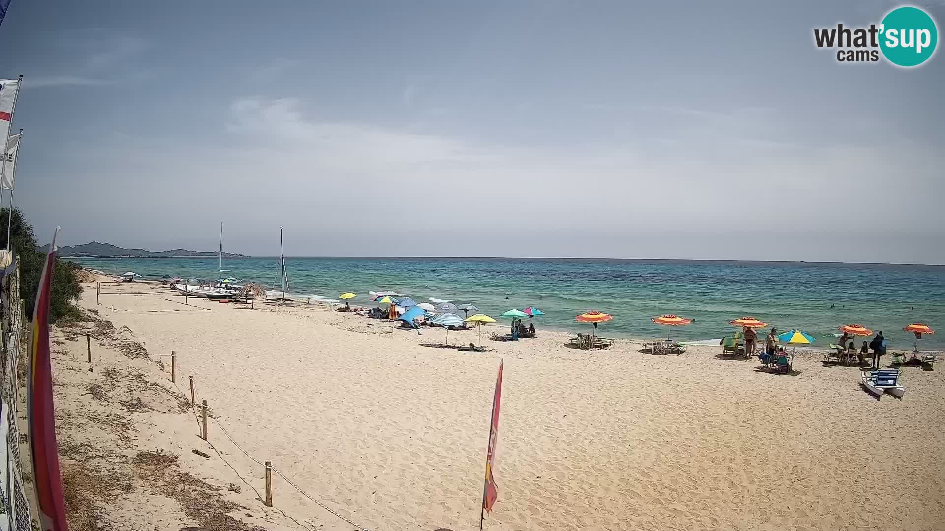 Webcam Piscina Rei – Vista en directo desde Costa Rei, Muravera