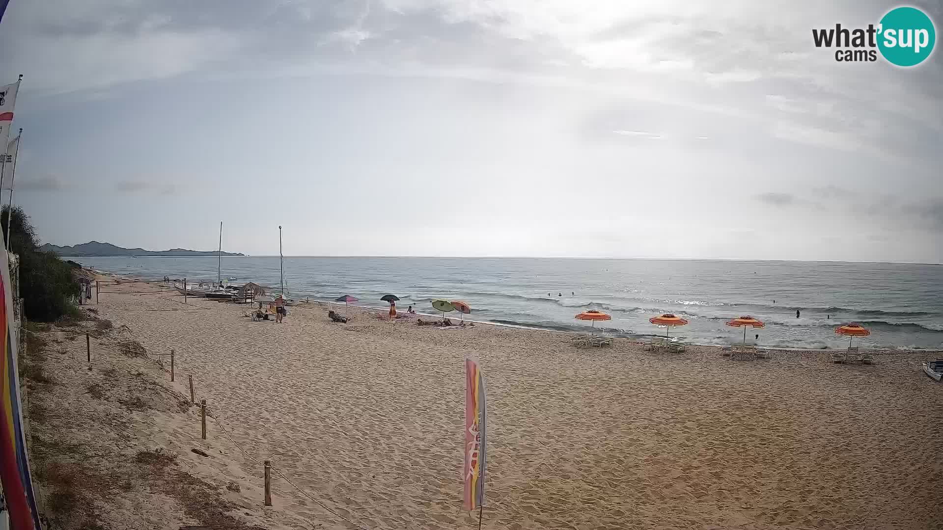 Webcam Piscina Rei – Vista live da Costa Rei, Muravera