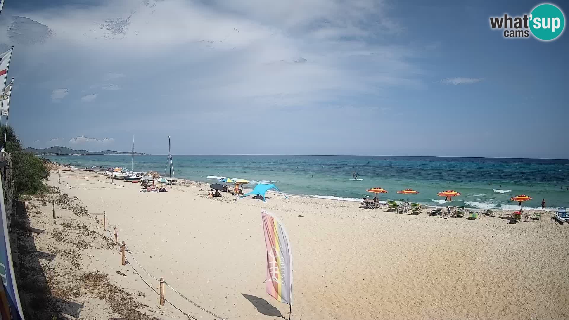 Webcam Piscina Rei – Vista en directo desde Costa Rei, Muravera