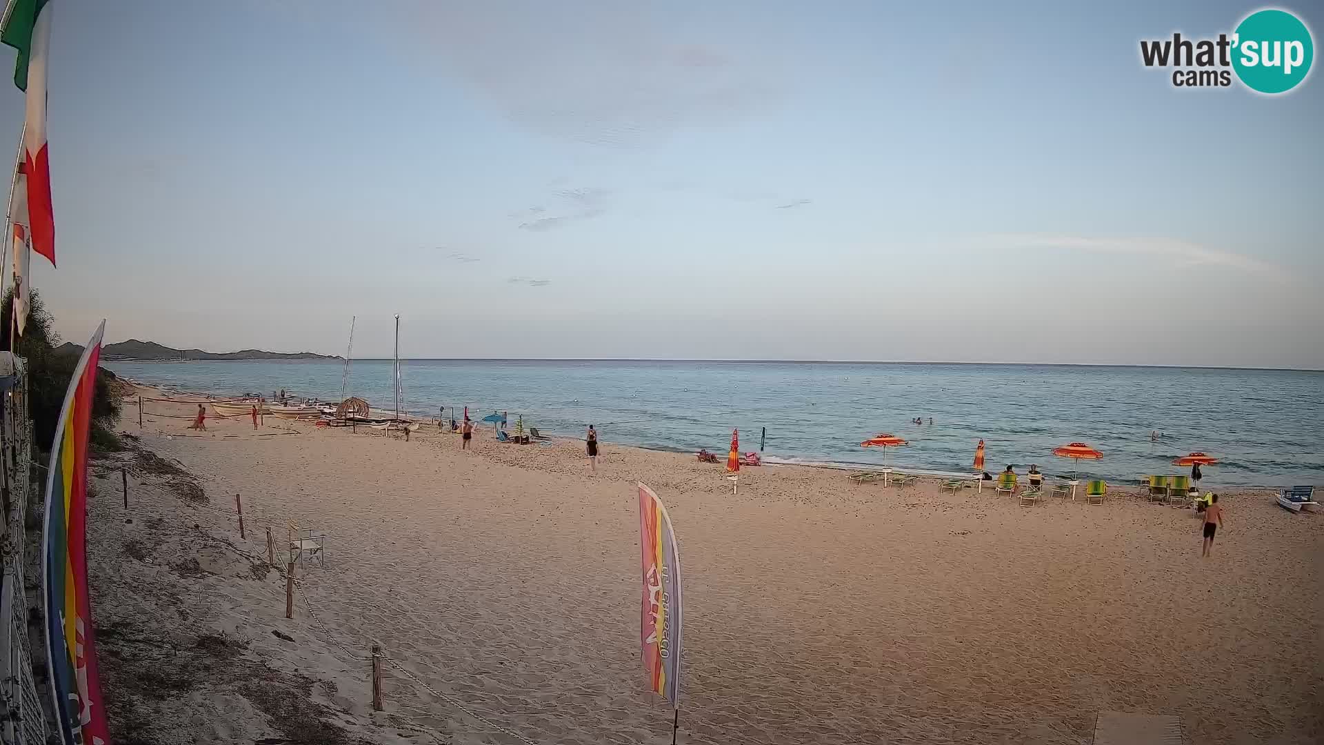 Web kamera Piscina Rei – Pogled uživo iz Costa Rei, Muravera
