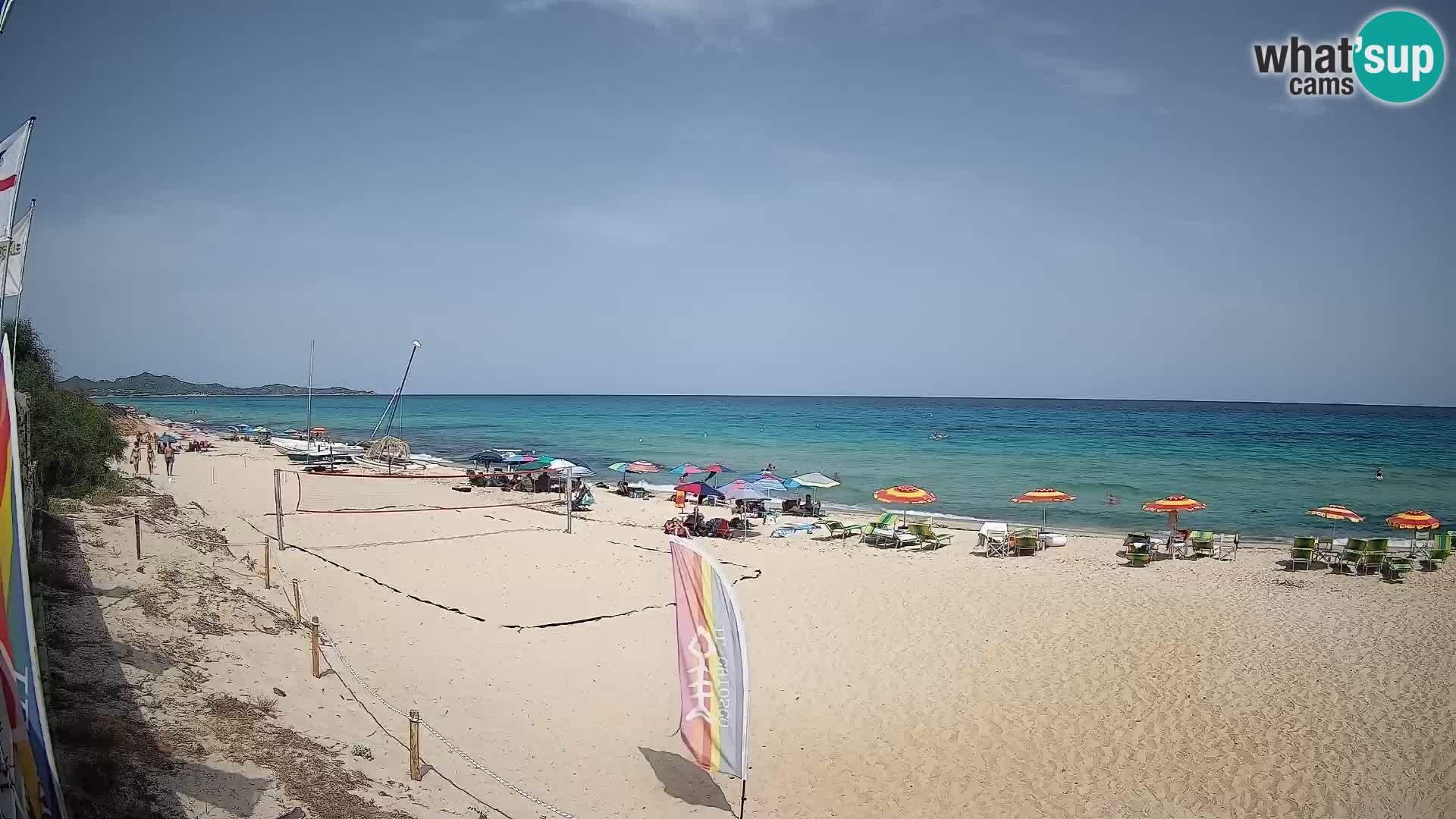 Webcam Piscina Rei – Vue en direct depuis Costa Rei, Muravera