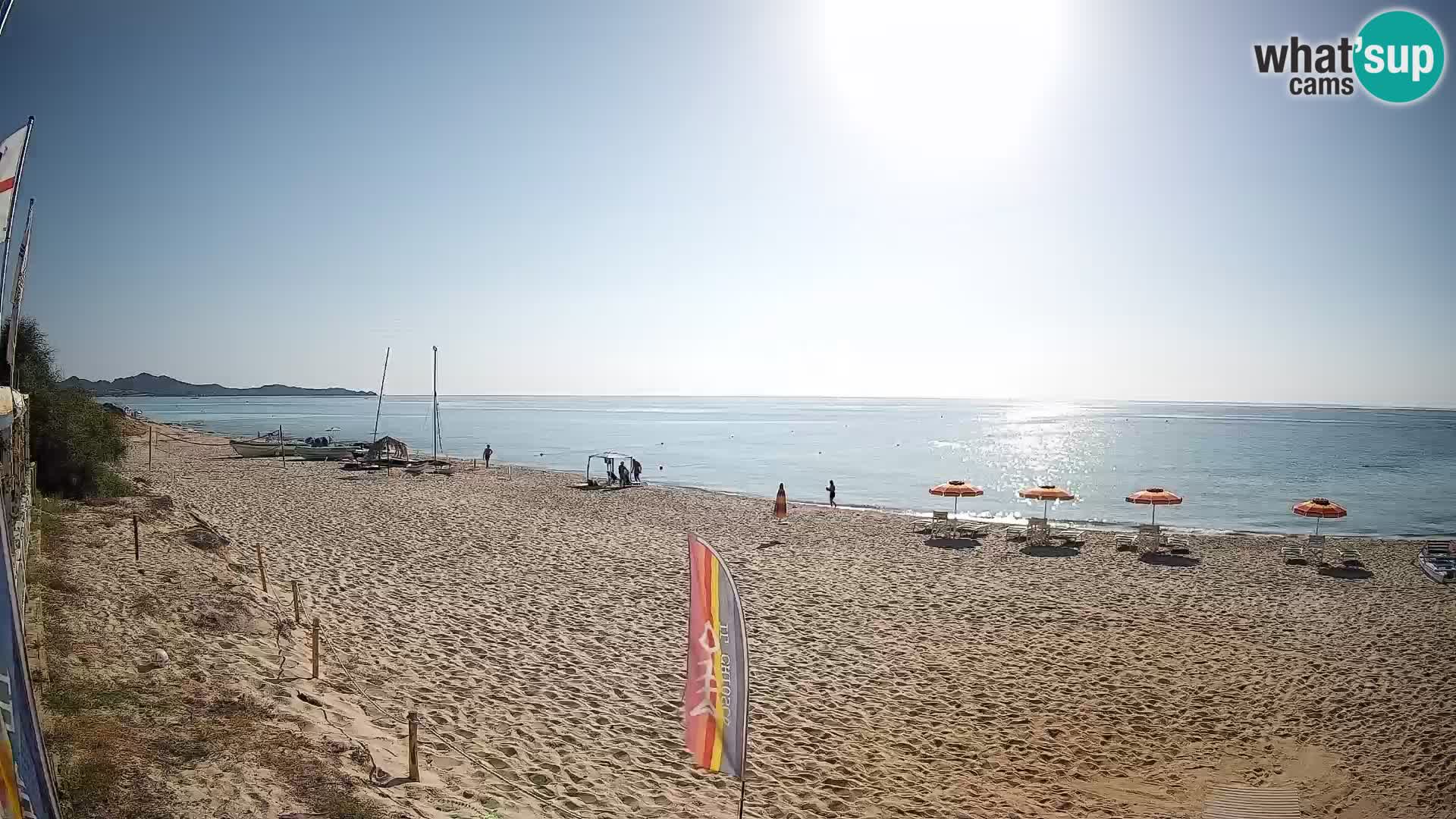 Web kamera Piscina Rei – Pogled uživo iz Costa Rei, Muravera