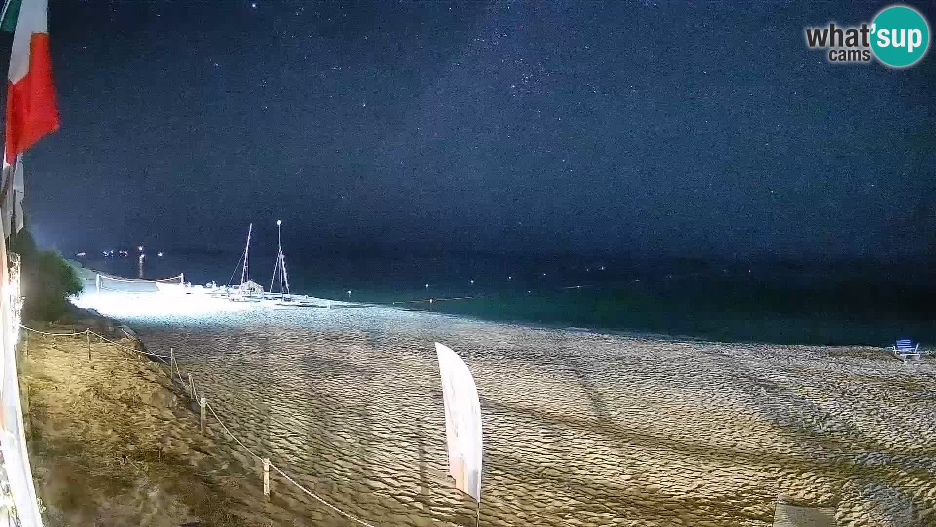 Web kamera Piscina Rei – Pogled uživo iz Costa Rei, Muravera