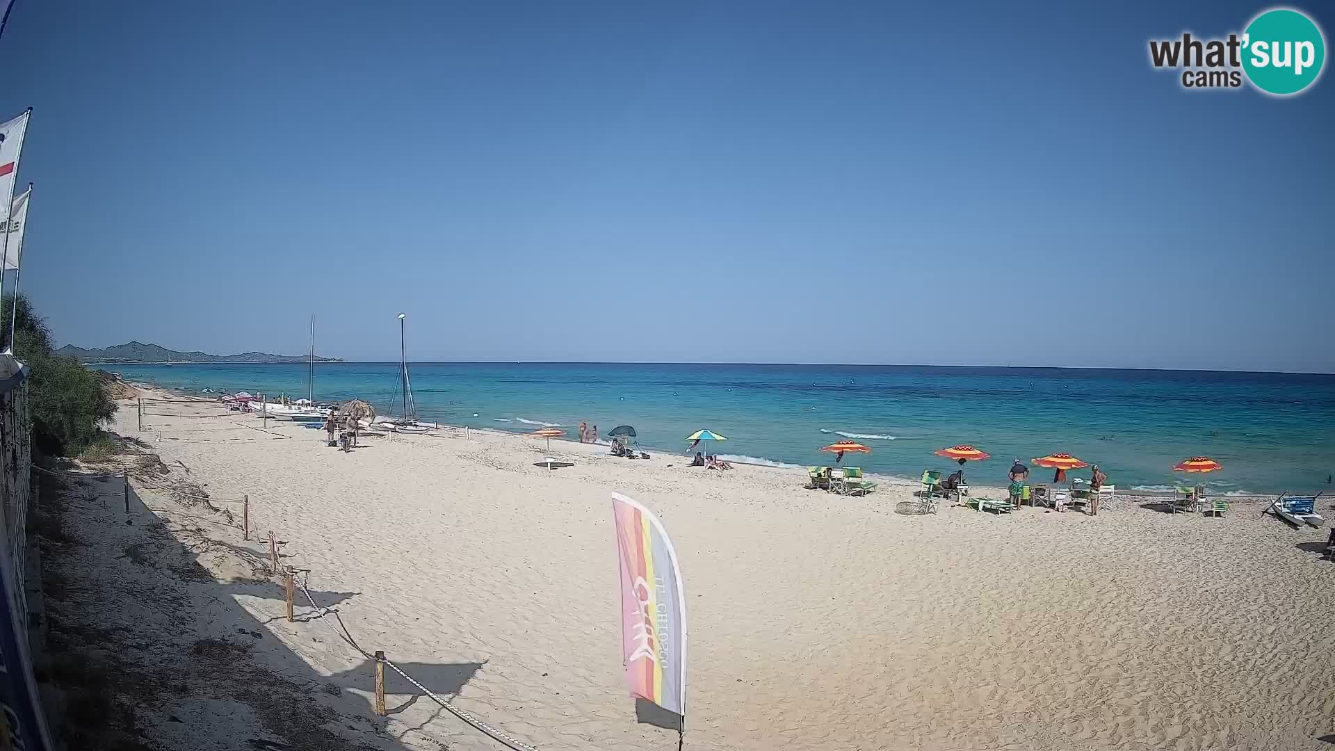 Webcam Piscina Rei – Liveblick auf Costa Rei in Muravera