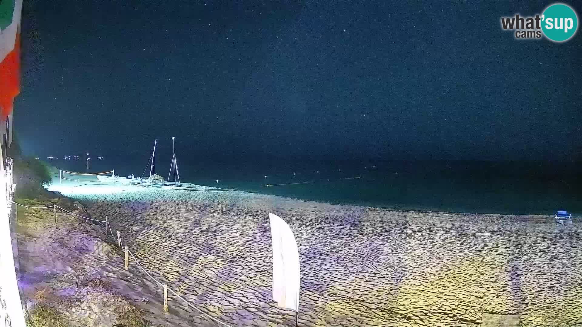 Webcam Piscina Rei – Vista live da Costa Rei, Muravera