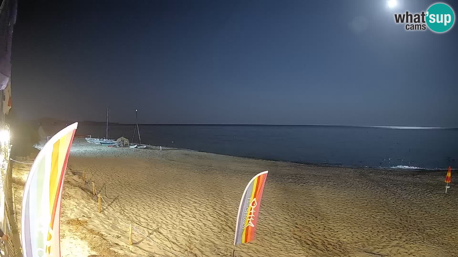 Webcam Piscina Rei – Vista live da Costa Rei, Muravera
