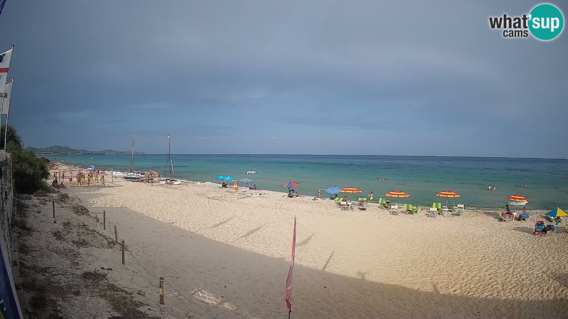 Webcam Piscina Rei – Vista en directo desde Costa Rei, Muravera