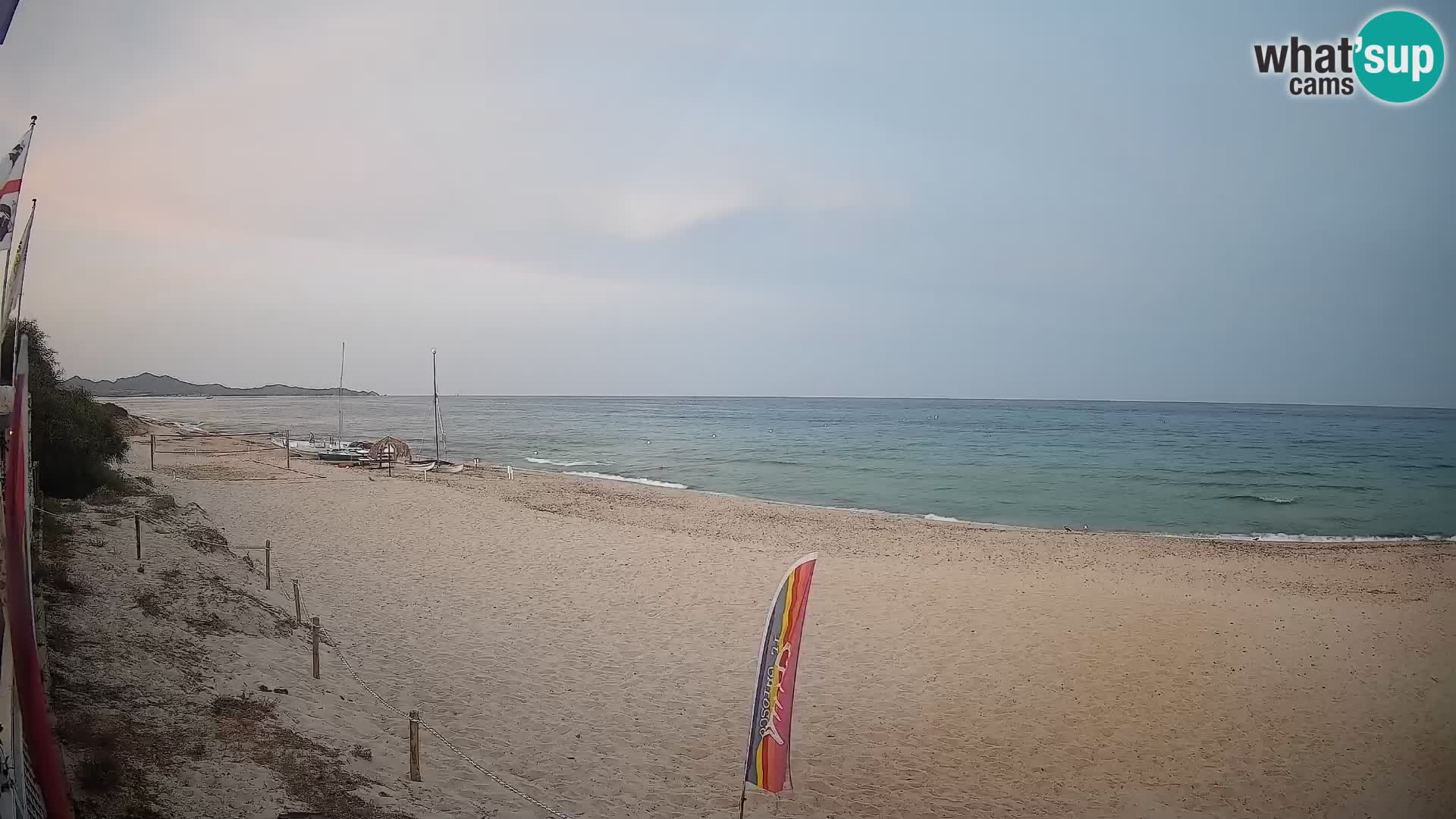 Webcam Piscina Rei – Vista live da Costa Rei, Muravera