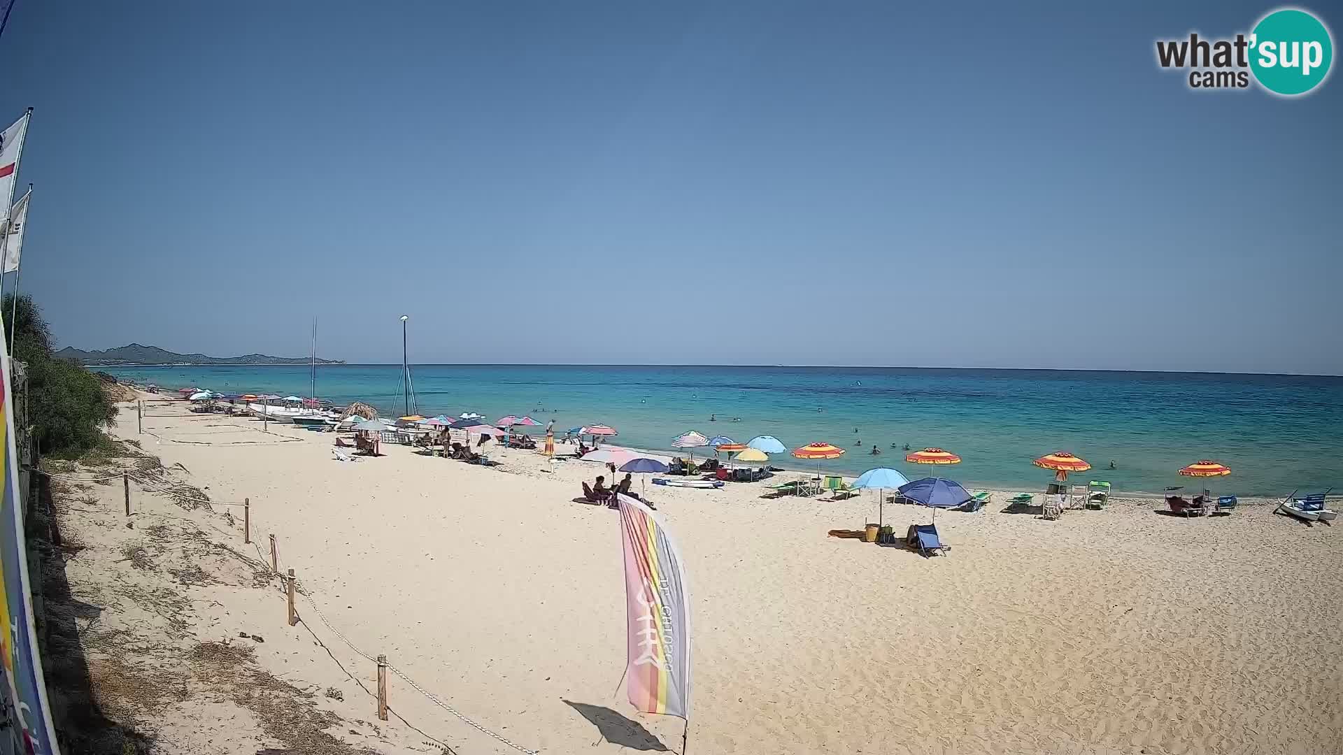 Webcam Piscina Rei – Vue en direct depuis Costa Rei, Muravera