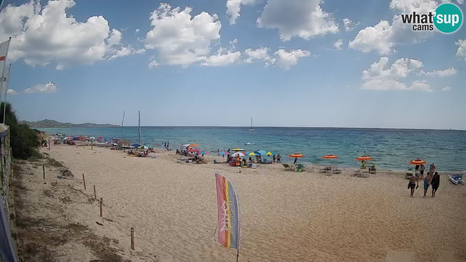 Web kamera Piscina Rei – Pogled uživo iz Costa Rei, Muravera