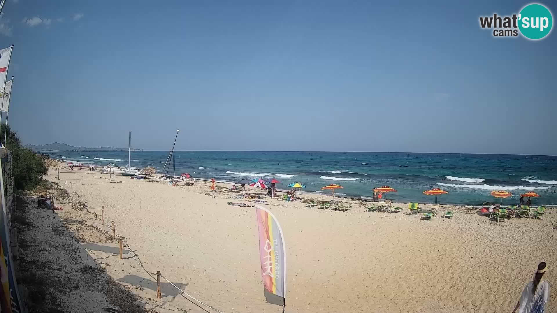 Web kamera Piscina Rei – Pogled uživo iz Costa Rei, Muravera