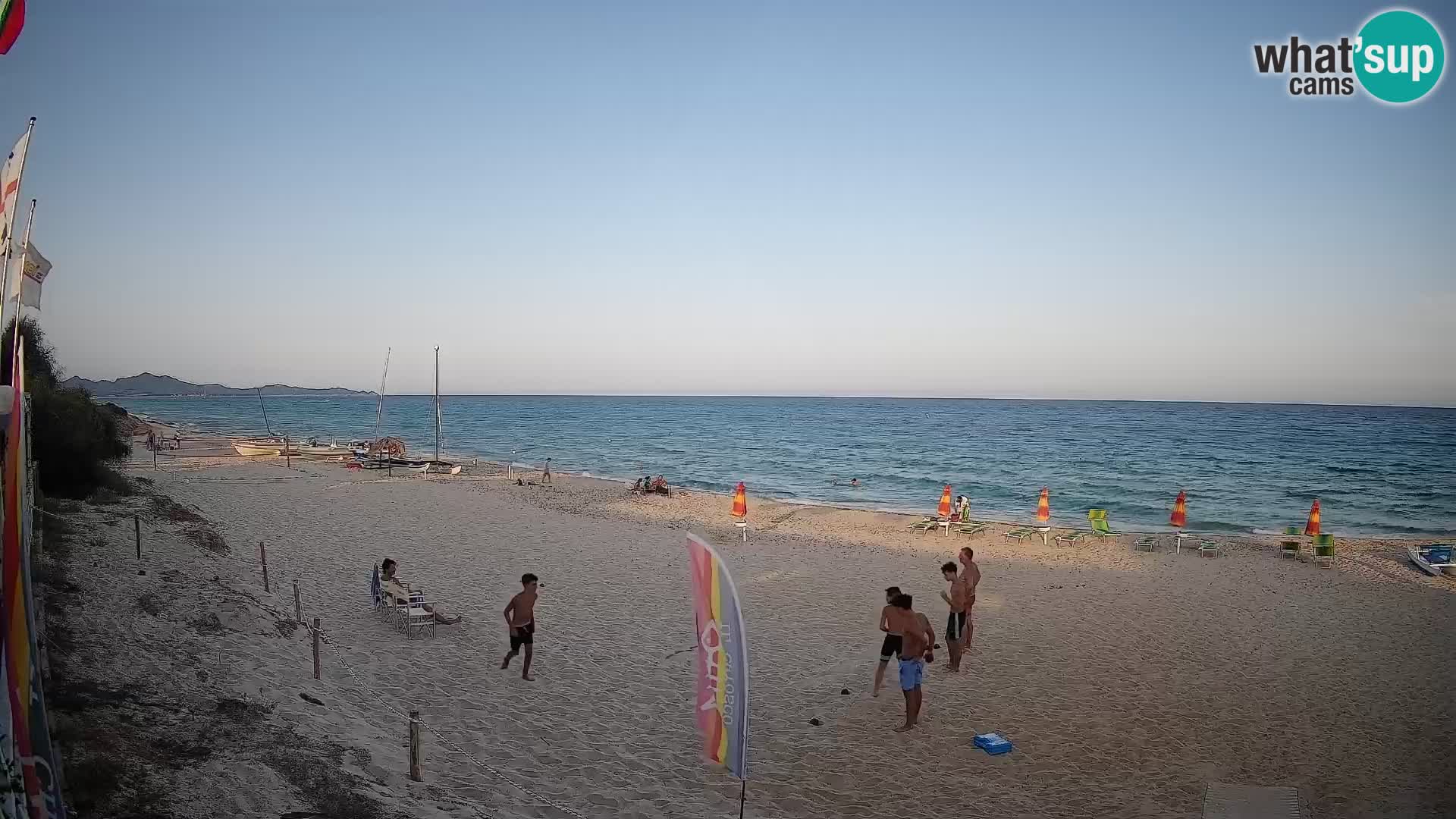 Webcam Piscina Rei – Vista en directo desde Costa Rei, Muravera