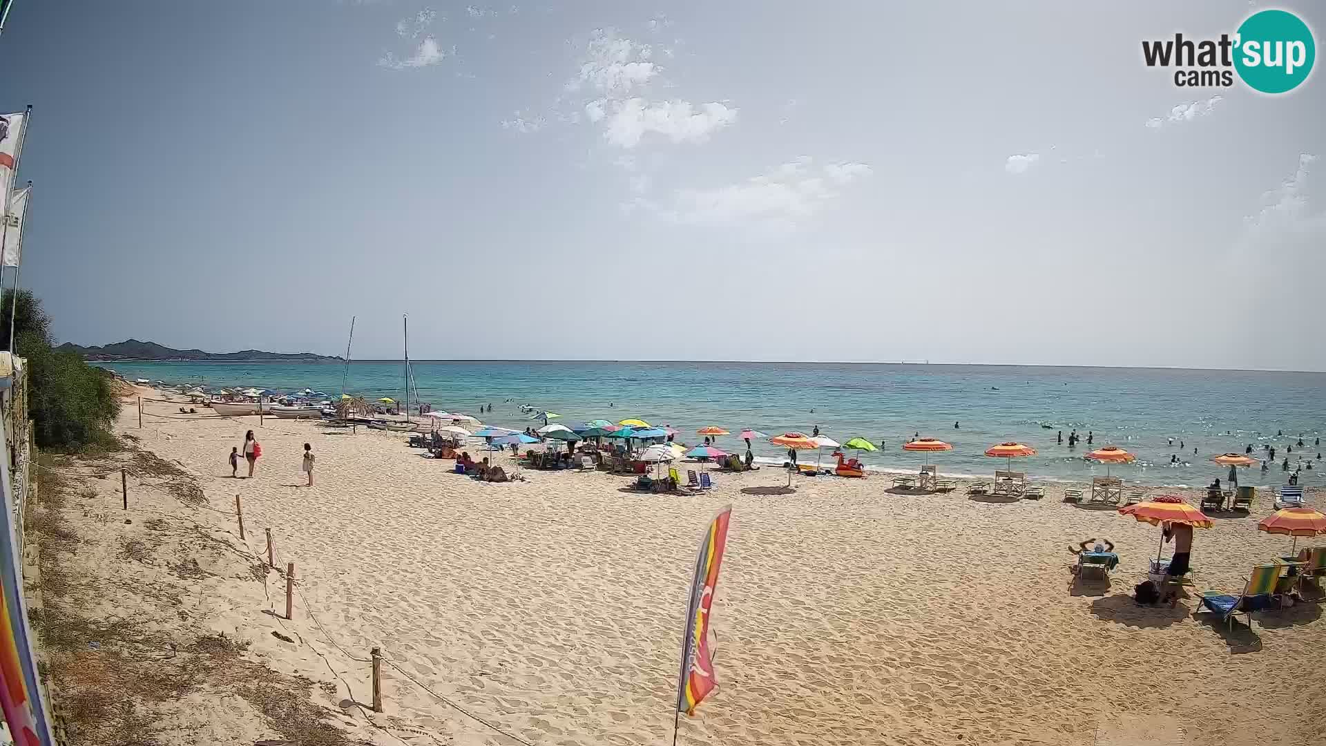 Web kamera Piscina Rei – Pogled uživo iz Costa Rei, Muravera