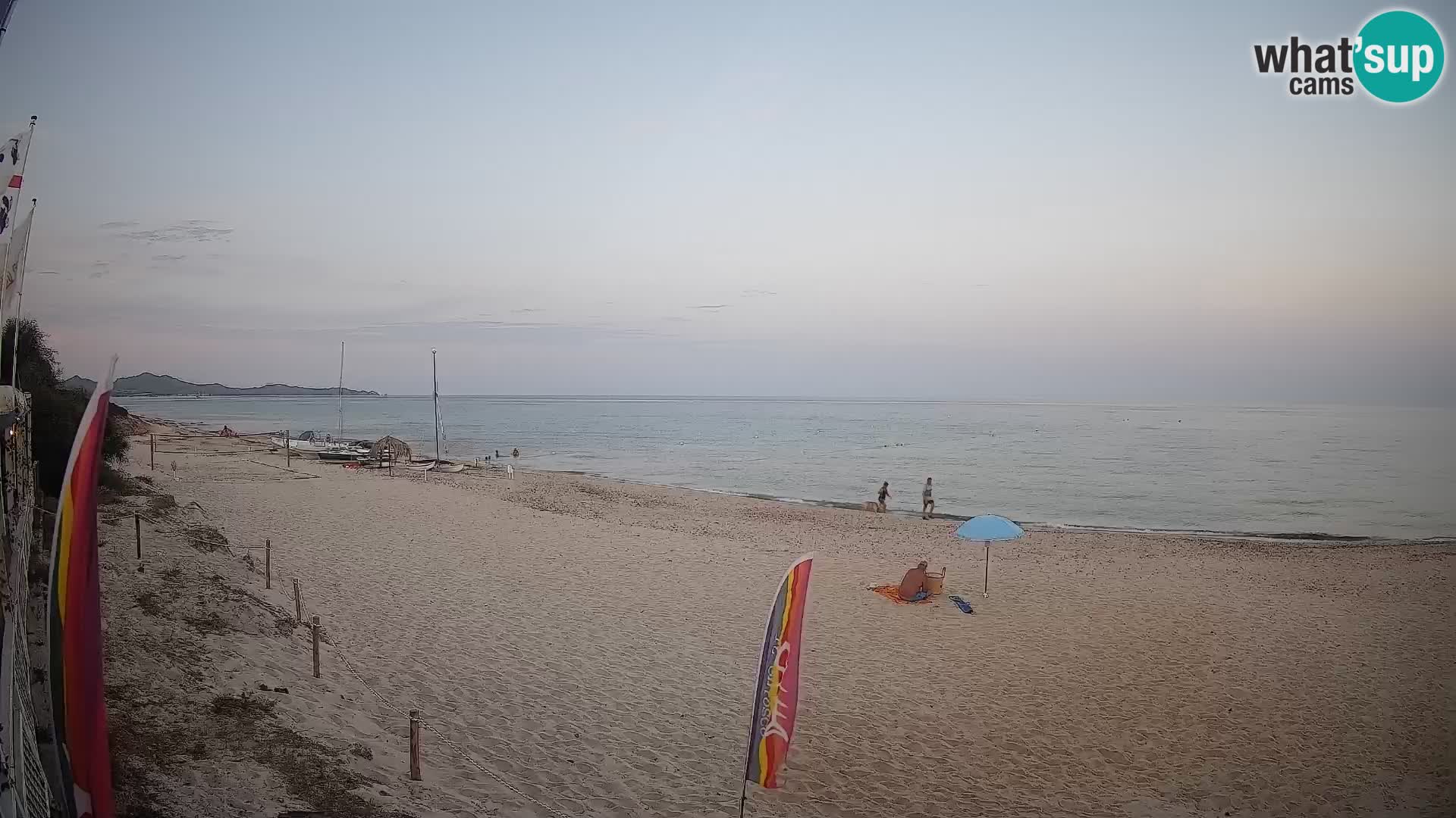 Webcam Piscina Rei – Vista live da Costa Rei, Muravera