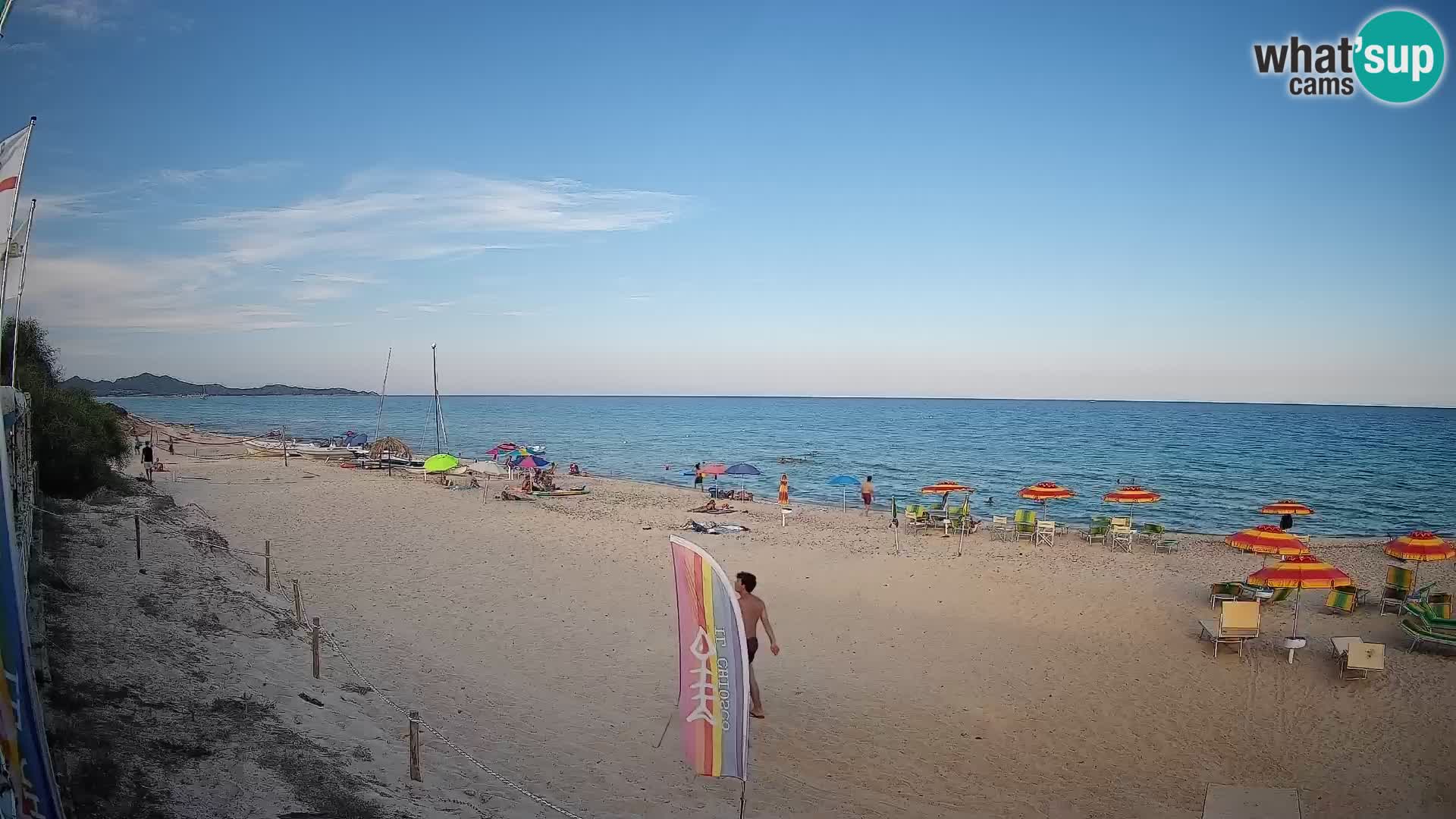 Webcam Piscina Rei – Vista en directo desde Costa Rei, Muravera