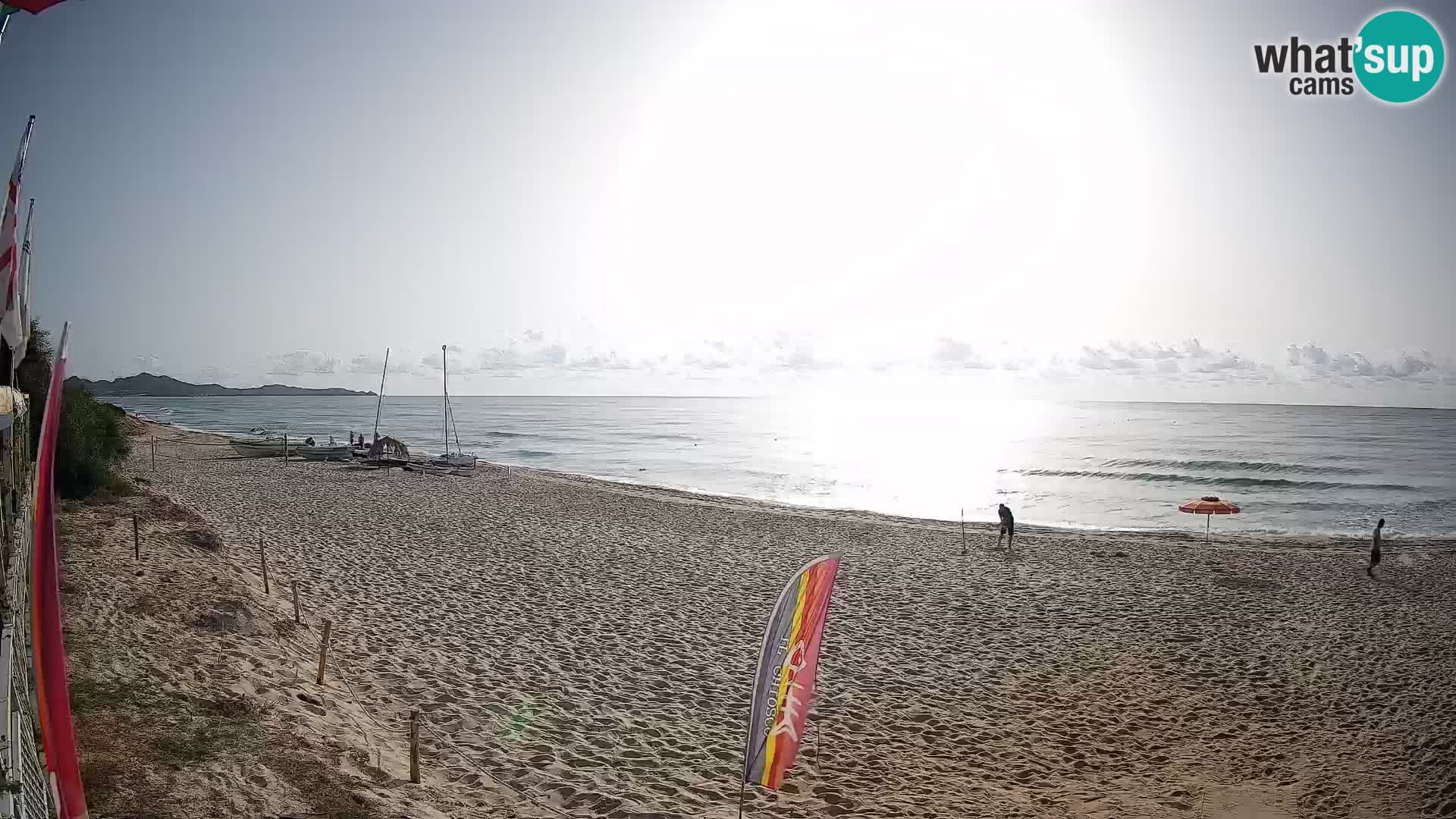 Webcam Piscina Rei – Vista live da Costa Rei, Muravera