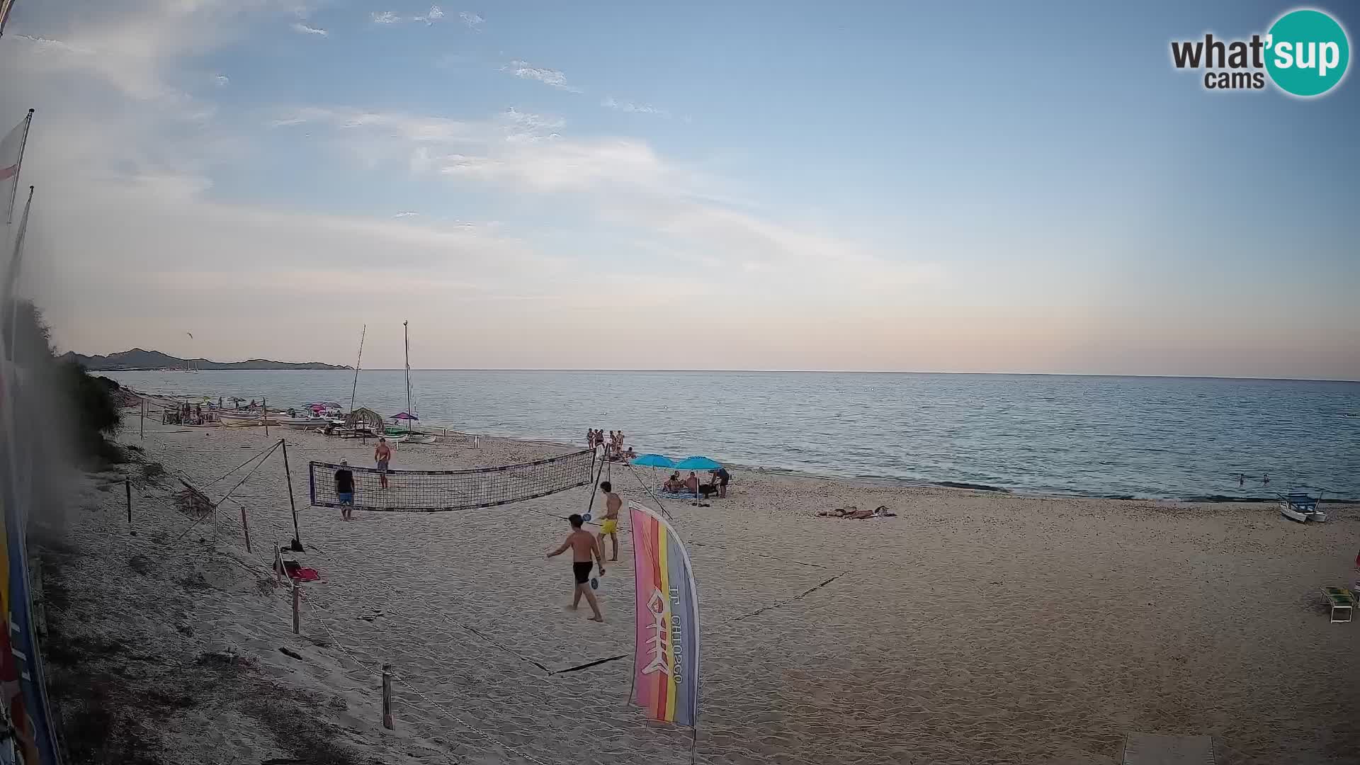 Webcam Piscina Rei – Vista live da Costa Rei, Muravera