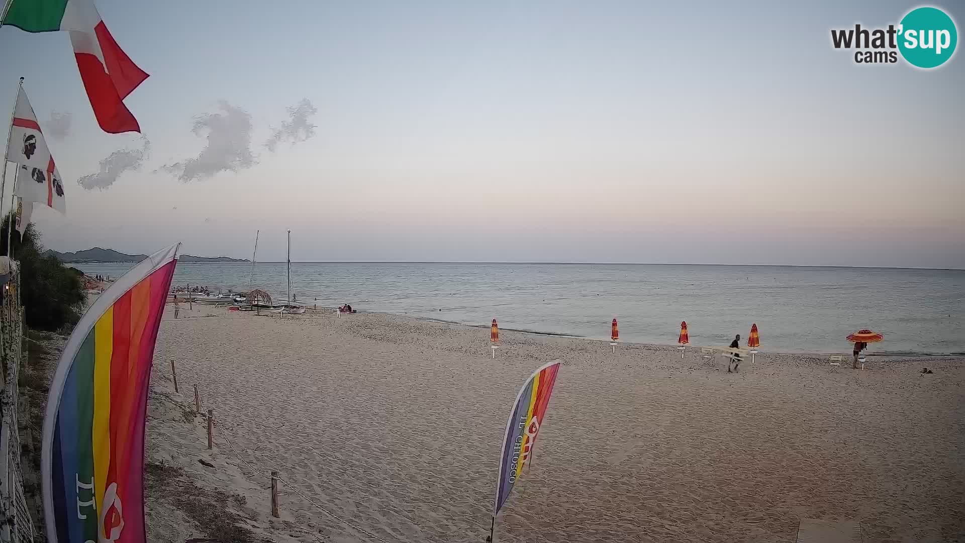 Webcam Piscina Rei – Vista en directo desde Costa Rei, Muravera