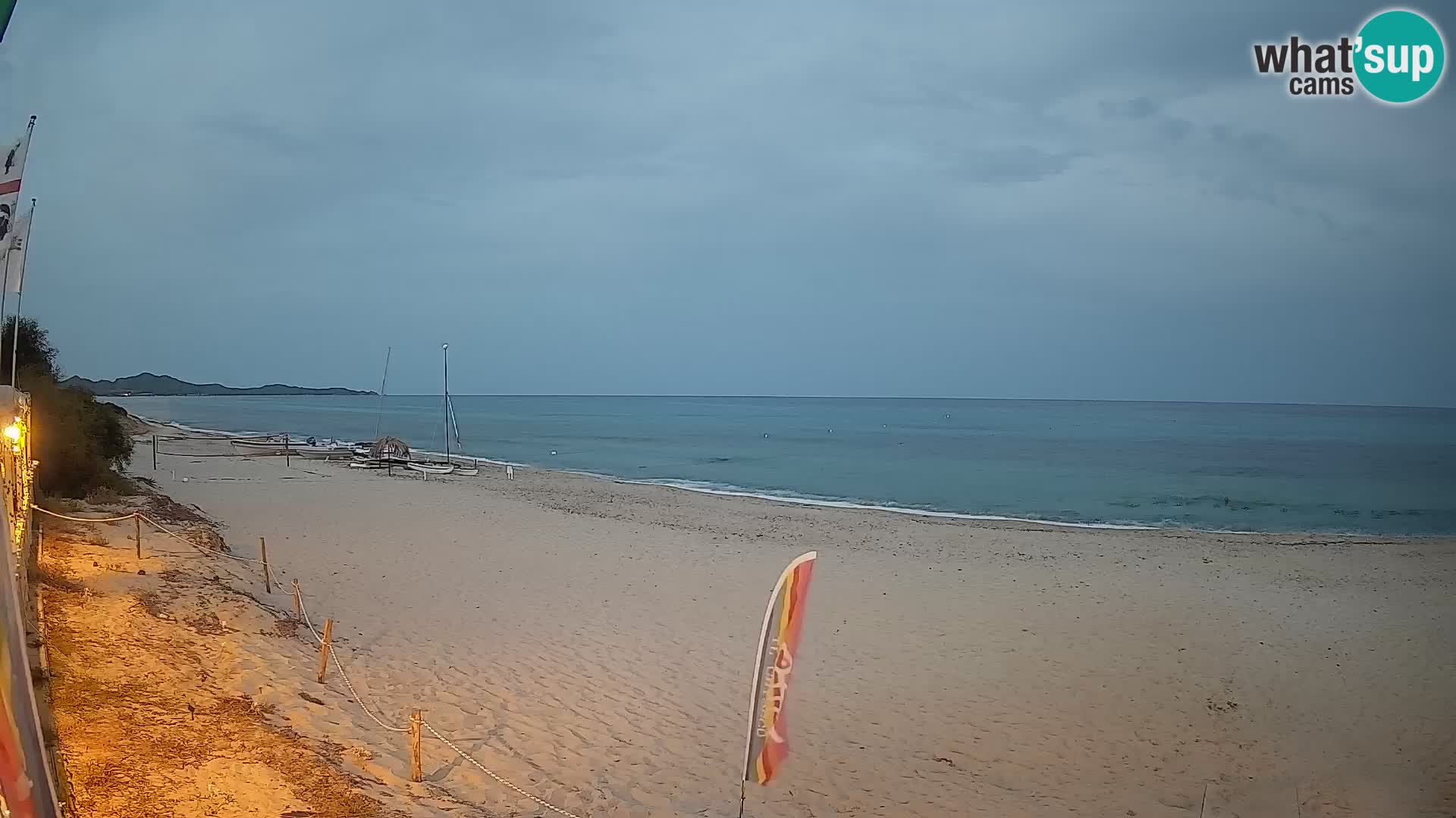 Webcam Piscina Rei – Vista live da Costa Rei, Muravera