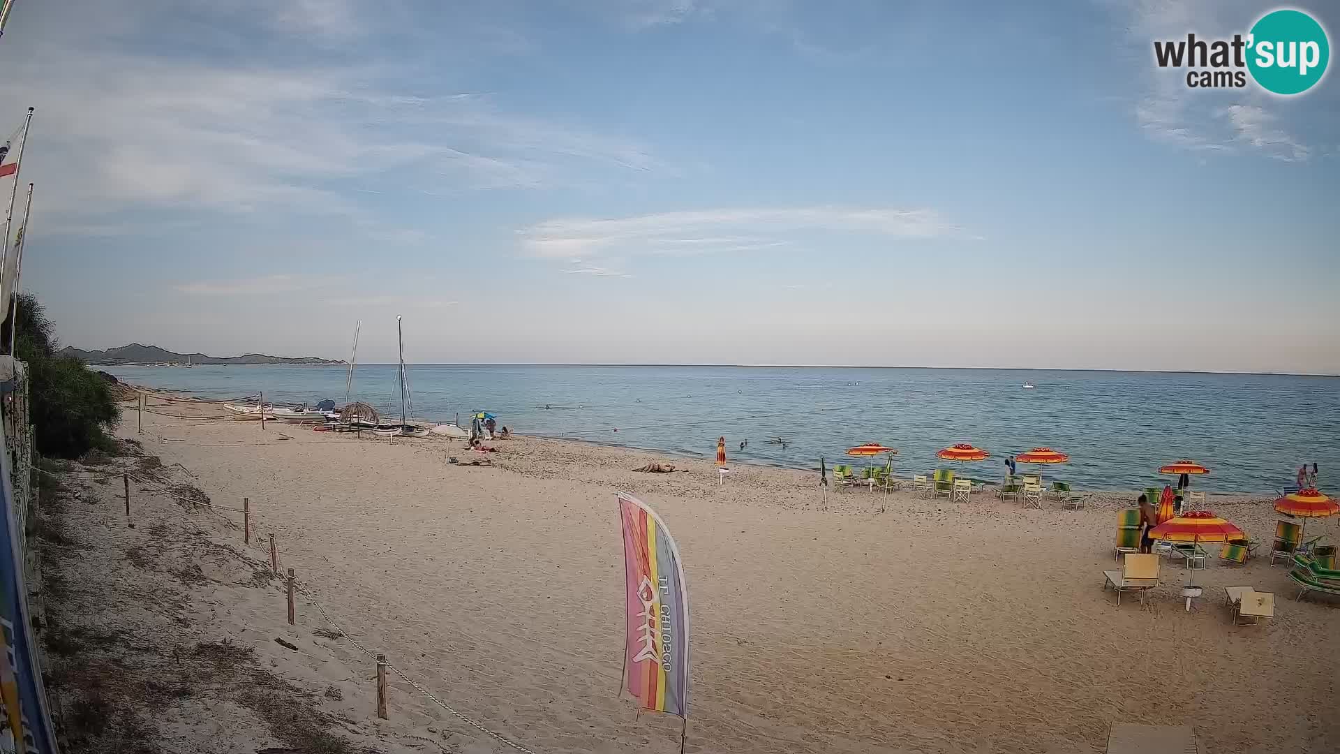 Webcam Piscina Rei – Vista live da Costa Rei, Muravera