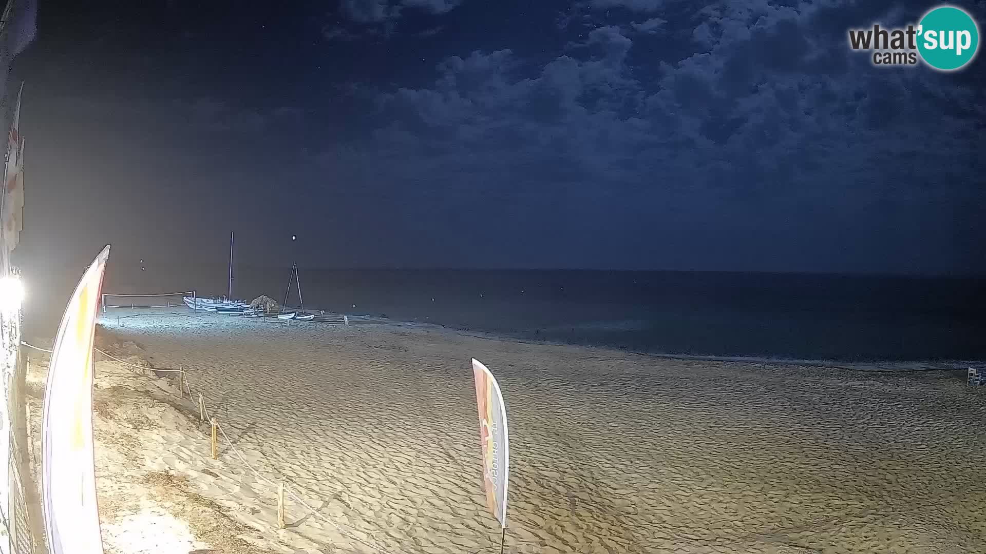 Webcam Piscina Rei – Vista live da Costa Rei, Muravera