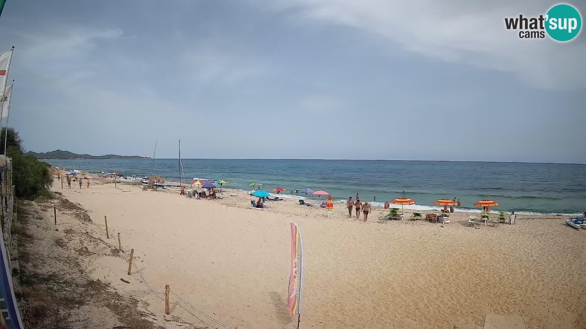 Webcam Piscina Rei – Vista live da Costa Rei, Muravera