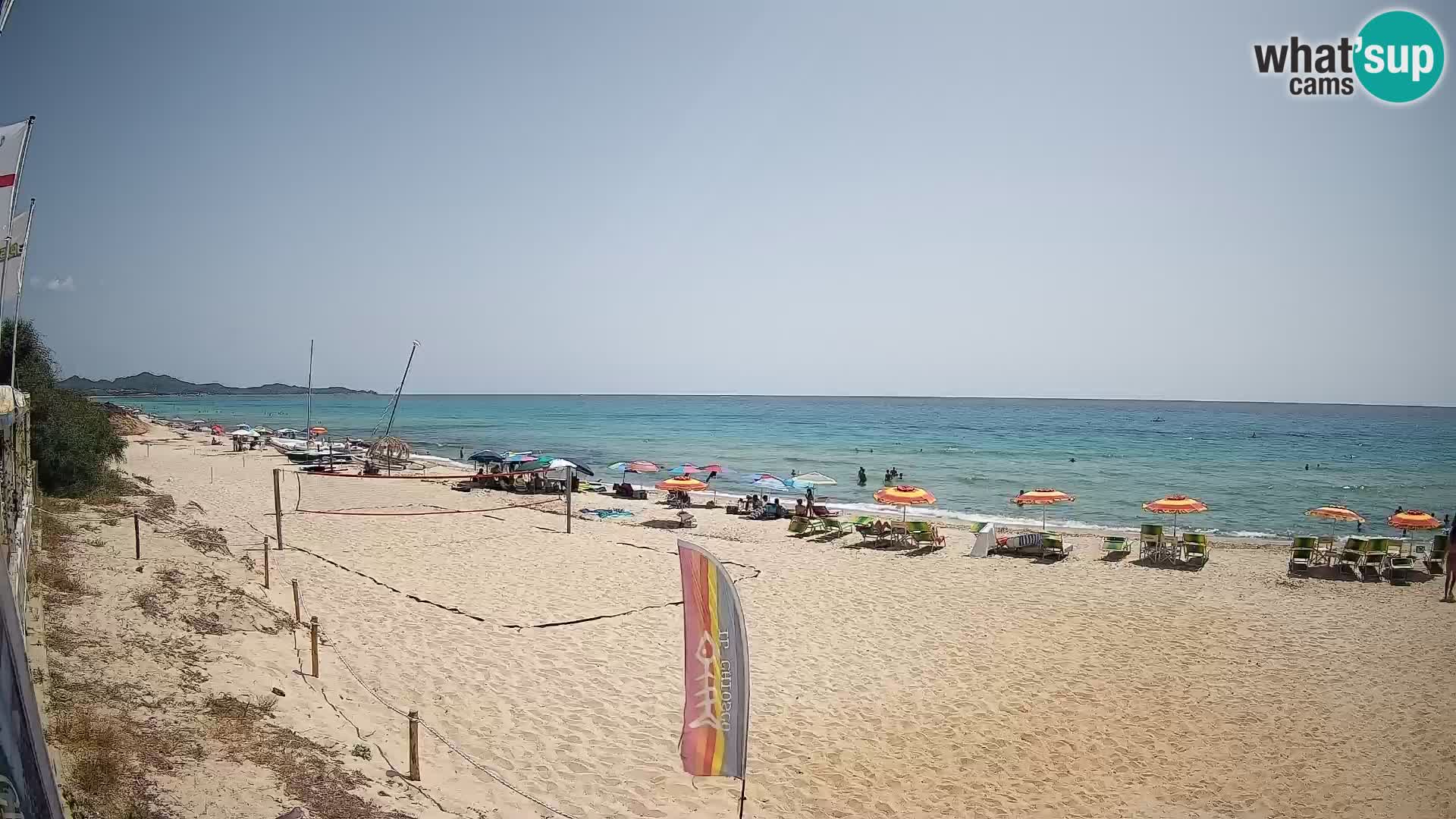 Webcam Piscina Rei – Vista en directo desde Costa Rei, Muravera
