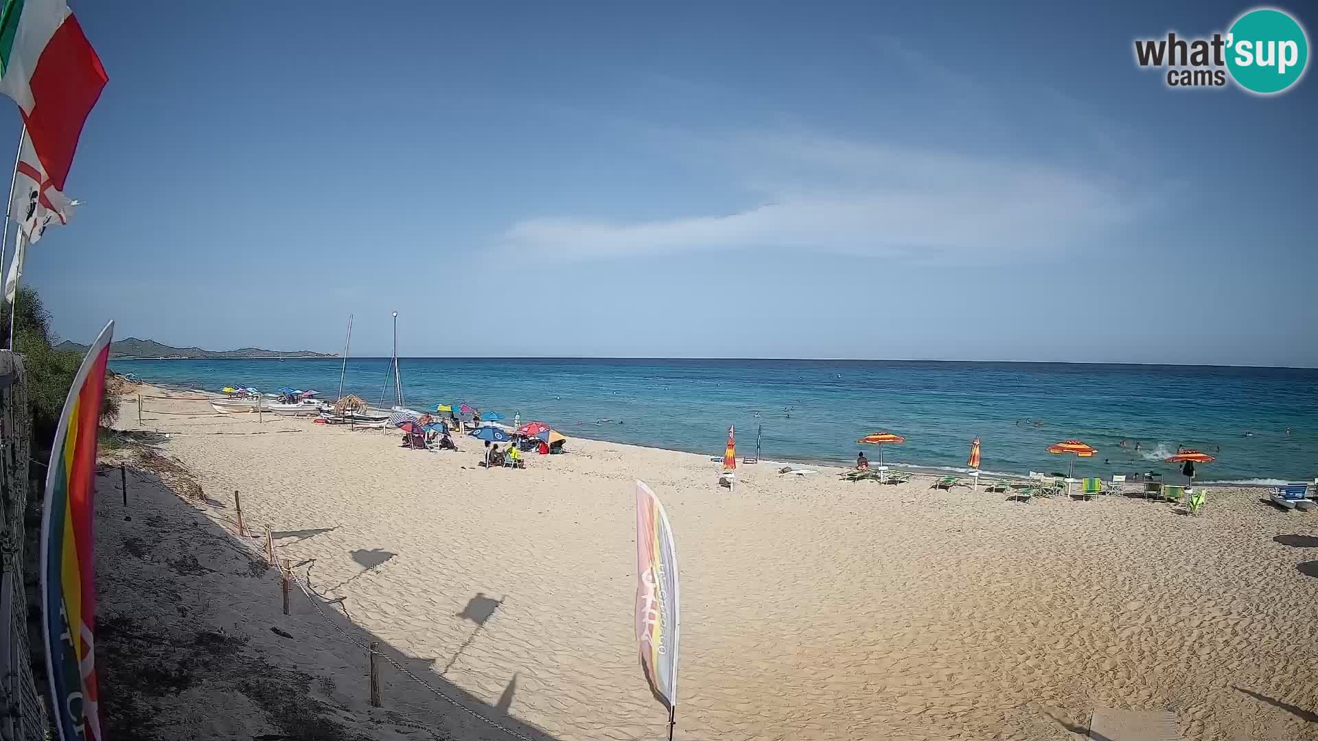 Webcam Piscina Rei – Live View from Costa Rei, Muravera