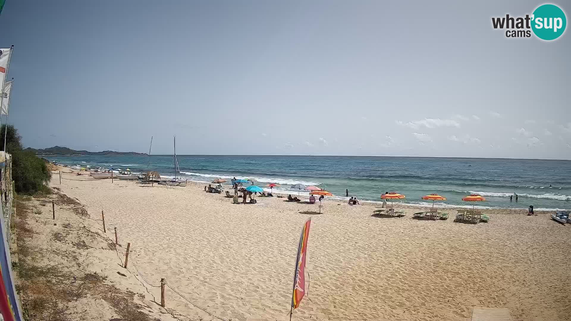 Webcam Piscina Rei – Vista en directo desde Costa Rei, Muravera
