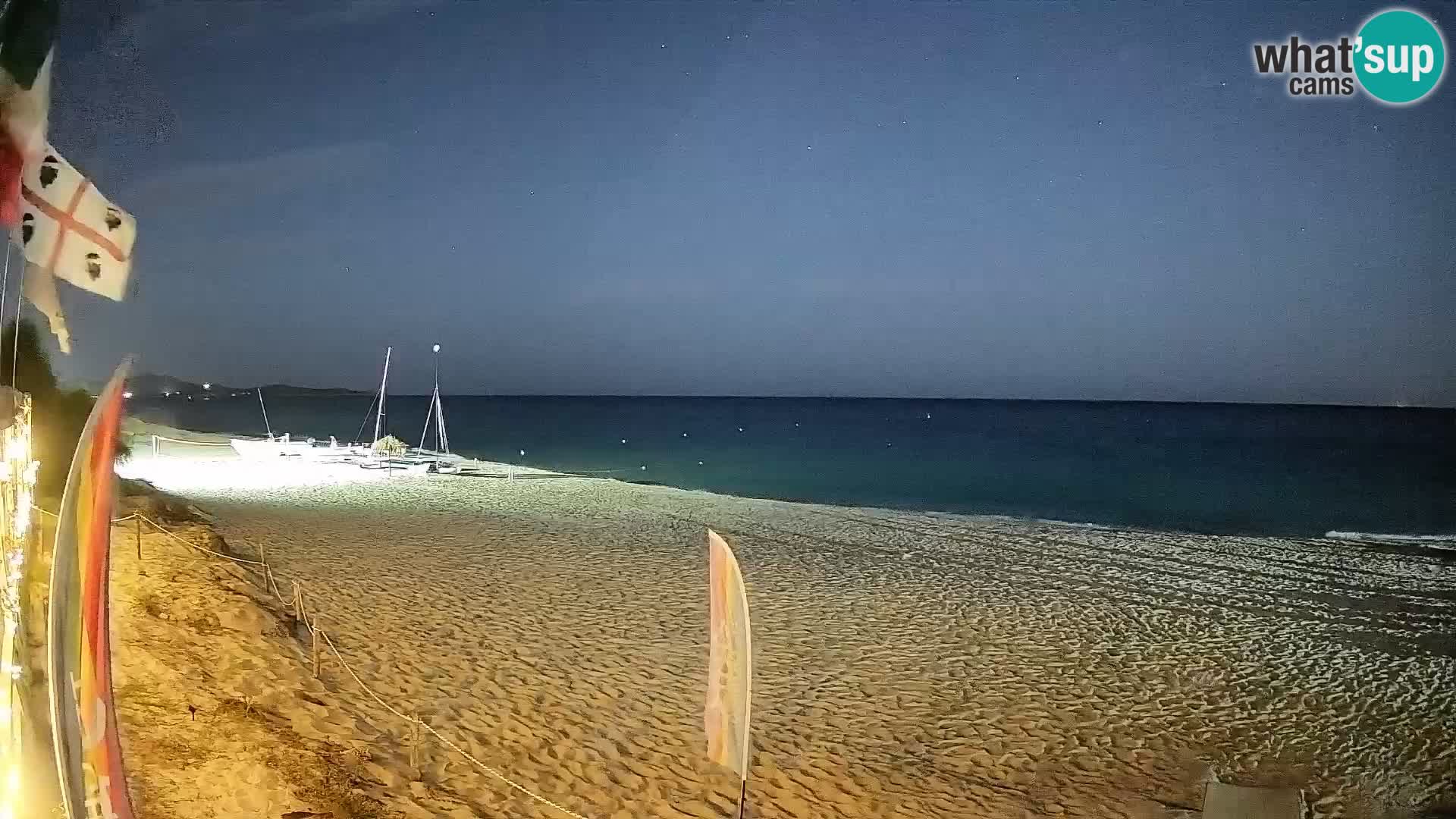 Web kamera Piscina Rei – Pogled uživo iz Costa Rei, Muravera