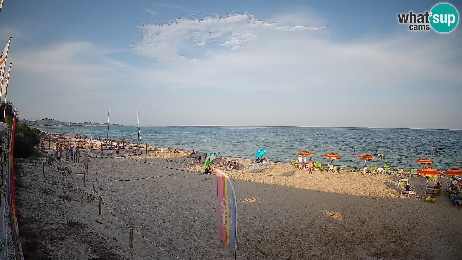 Webcam Piscina Rei – Vue en direct depuis Costa Rei, Muravera