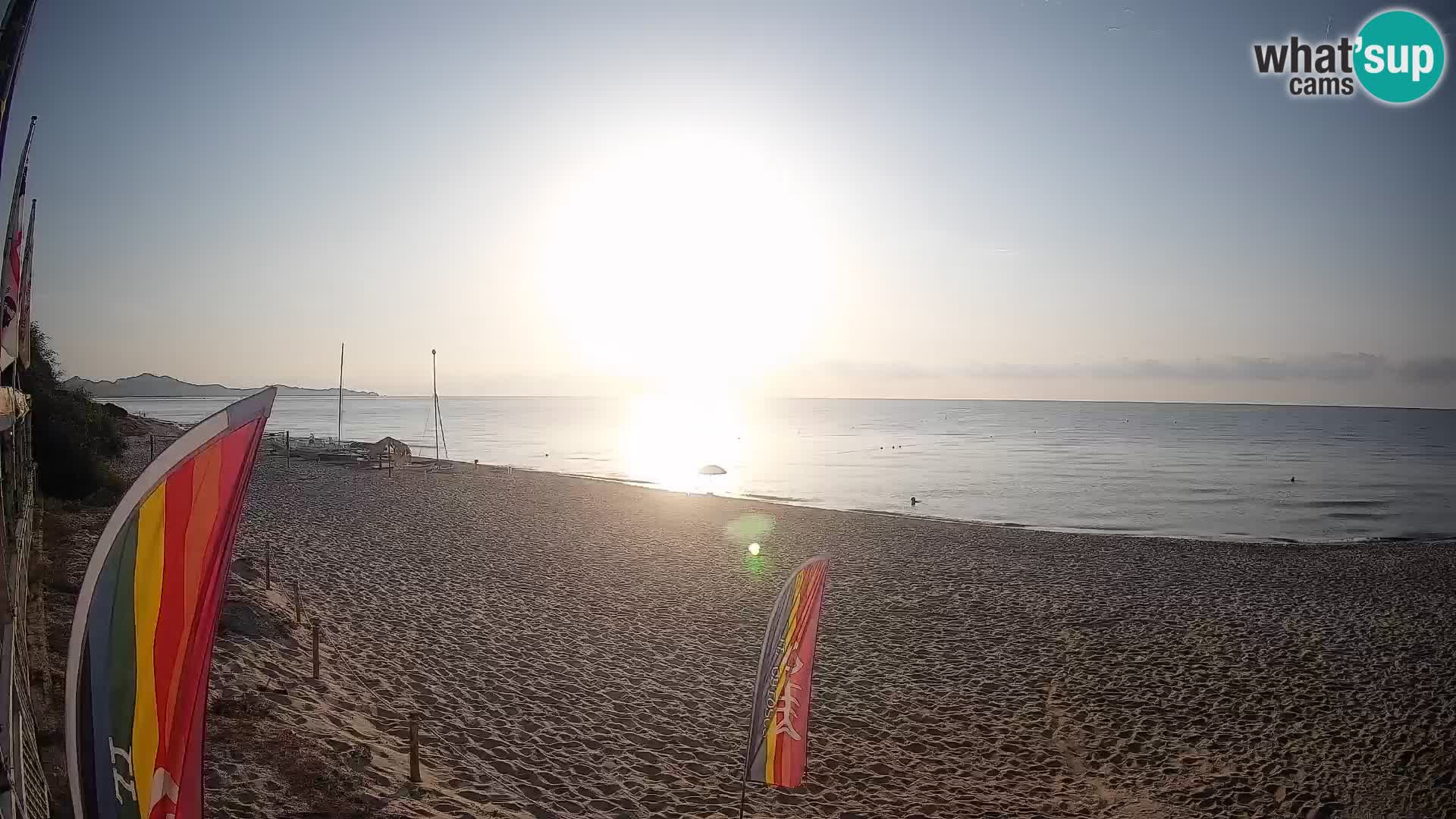 Webcam Piscina Rei – Vue en direct depuis Costa Rei, Muravera