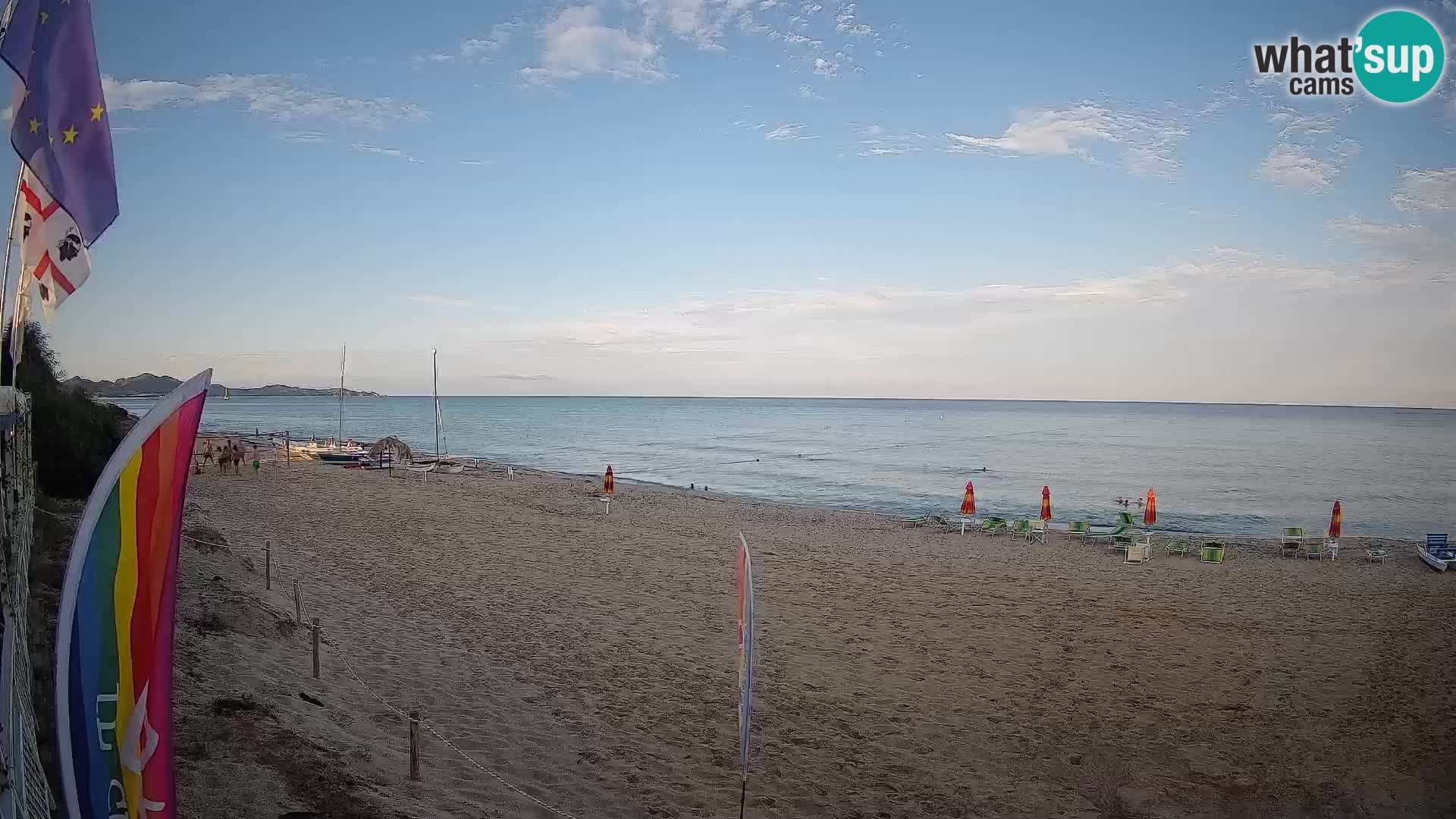 Webcam Piscina Rei – Vista en directo desde Costa Rei, Muravera
