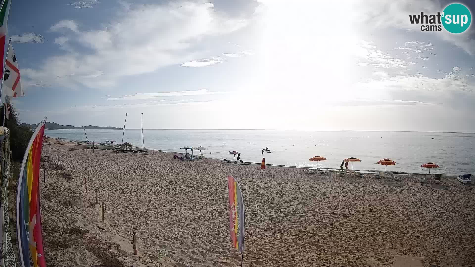 Webcam Piscina Rei – Vista en directo desde Costa Rei, Muravera