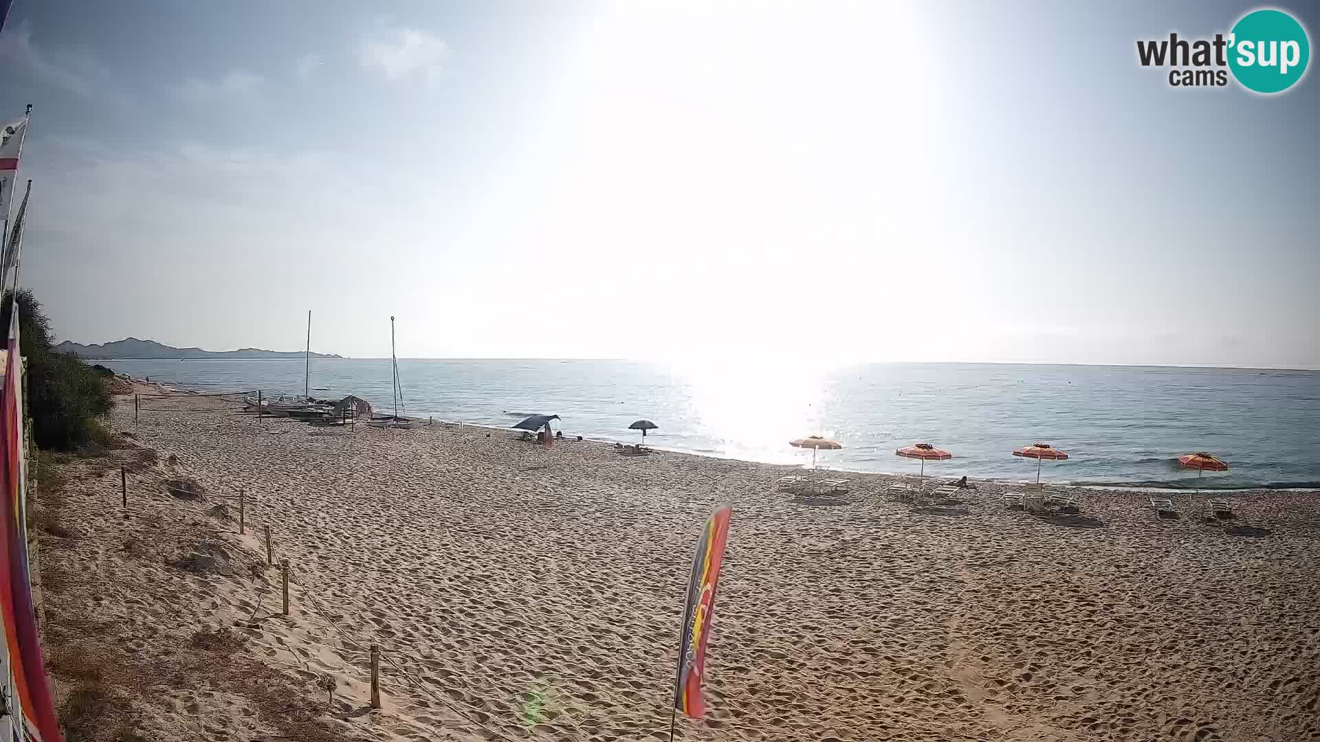 Webcam Piscina Rei – Vista en directo desde Costa Rei, Muravera