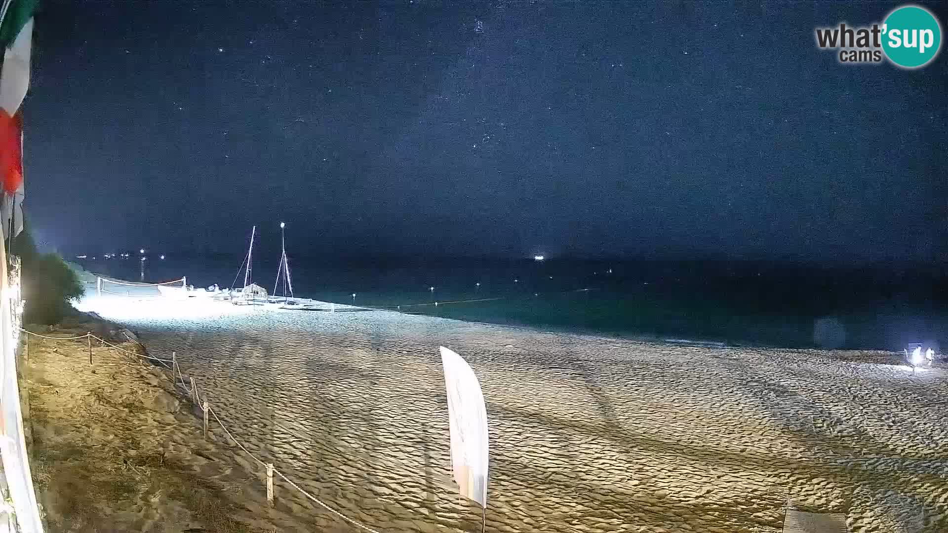 Webcam Piscina Rei – Vue en direct depuis Costa Rei, Muravera