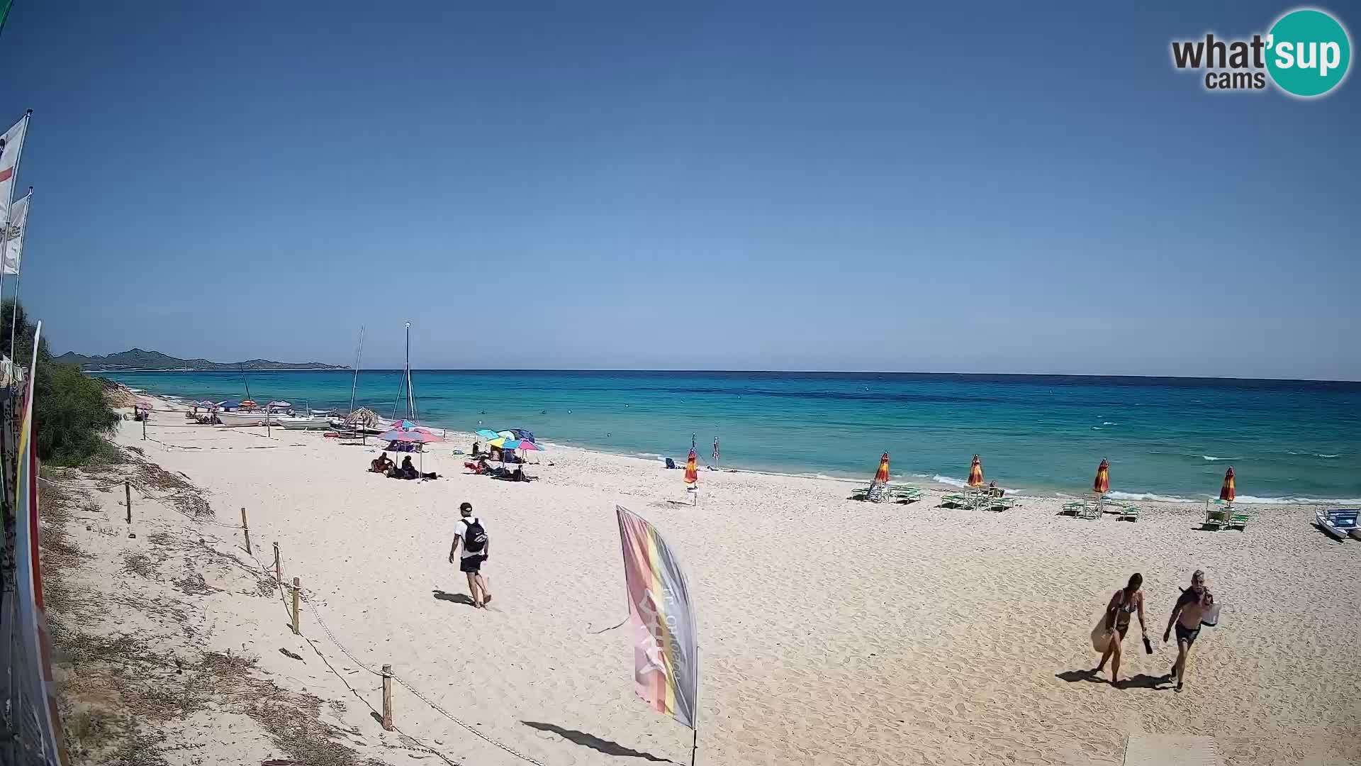 Webcam Piscina Rei – Vue en direct depuis Costa Rei, Muravera