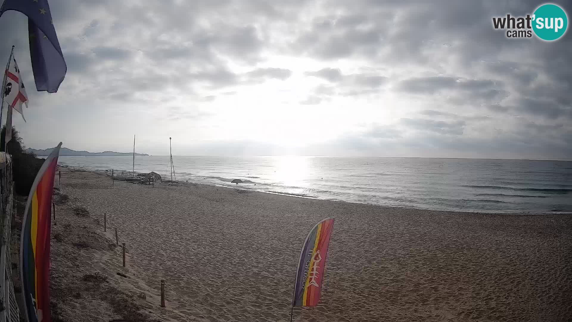 Webcam Piscina Rei – Vista live da Costa Rei, Muravera