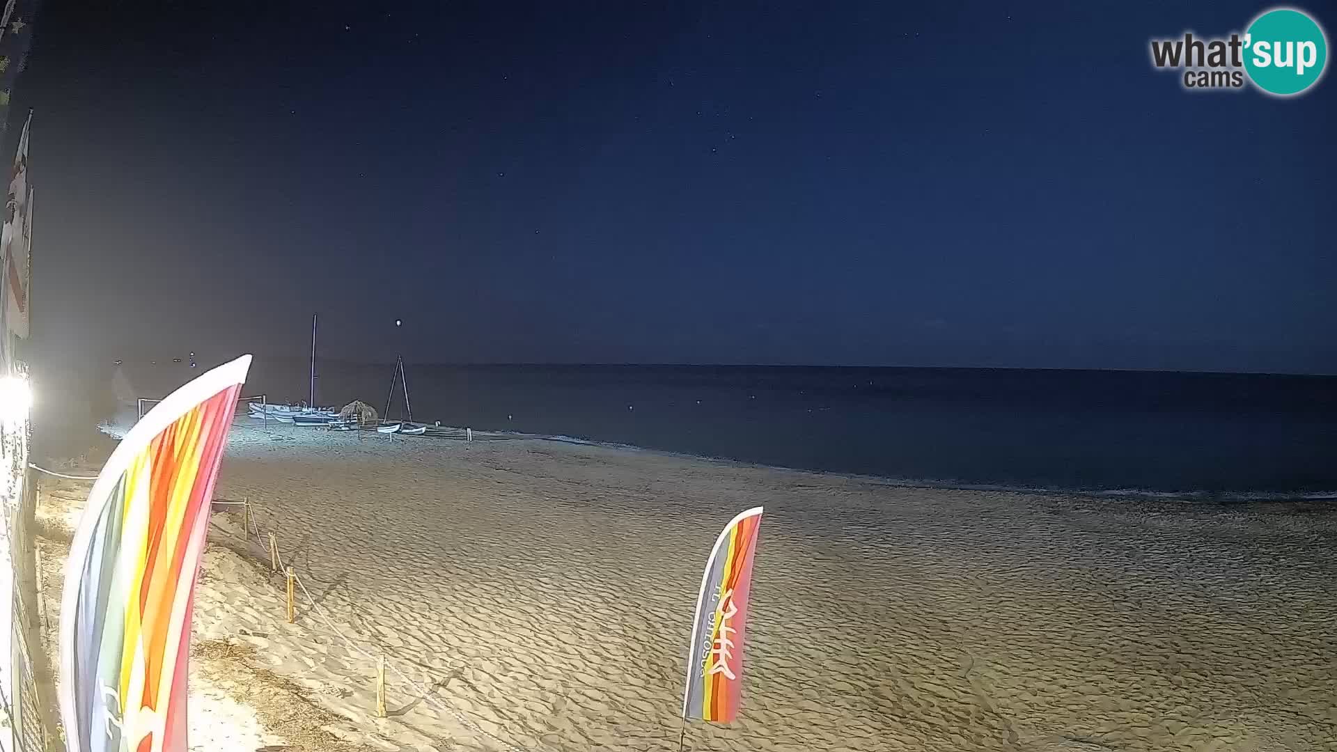 Spletna kamera Piscina Rei – Pogled v živo iz Costa Rei, Muravera