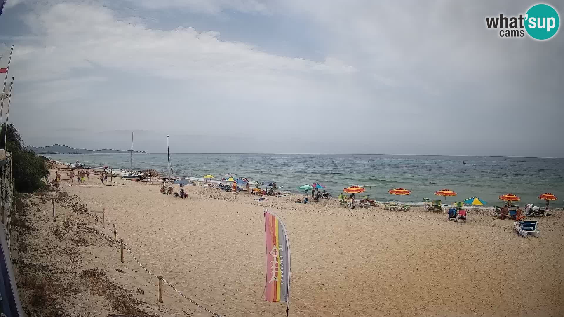 Webcam Piscina Rei – Vista live da Costa Rei, Muravera