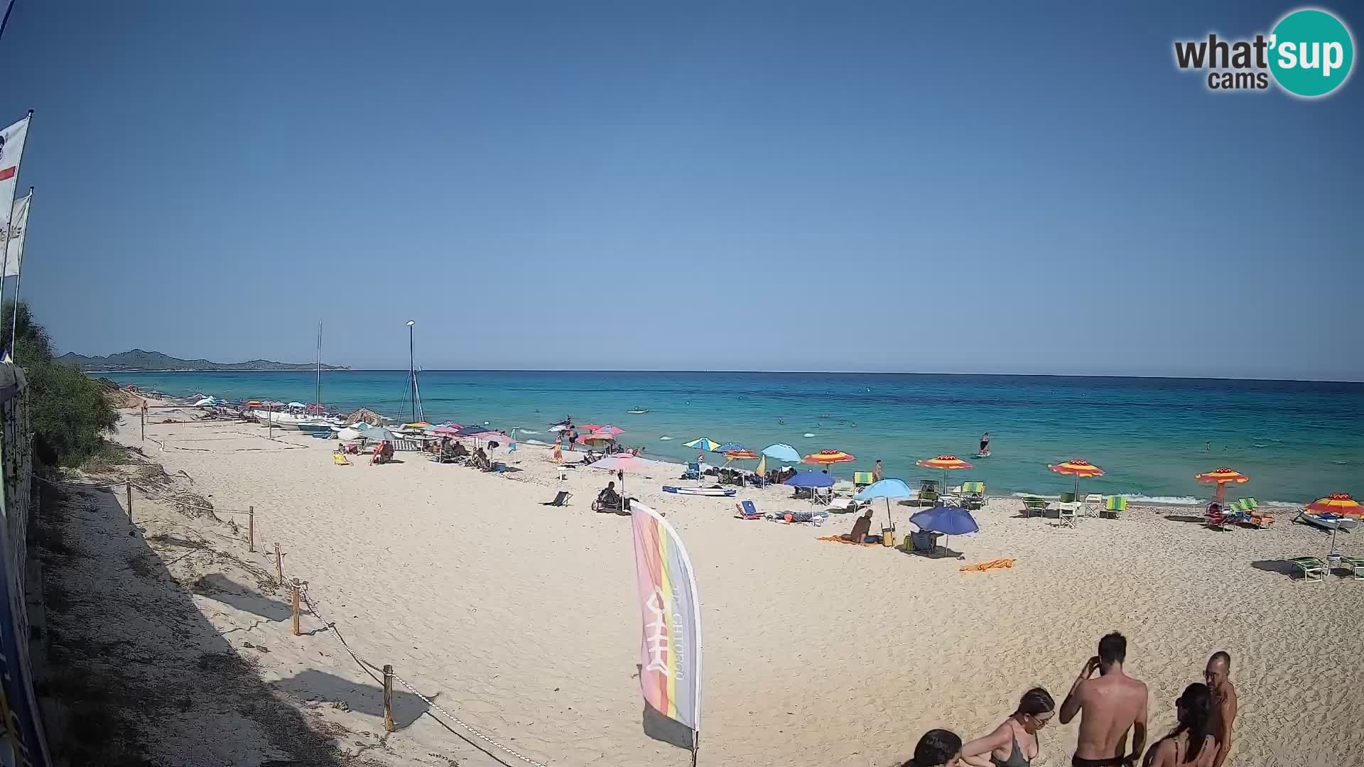 Webcam Piscina Rei – Vista en directo desde Costa Rei, Muravera