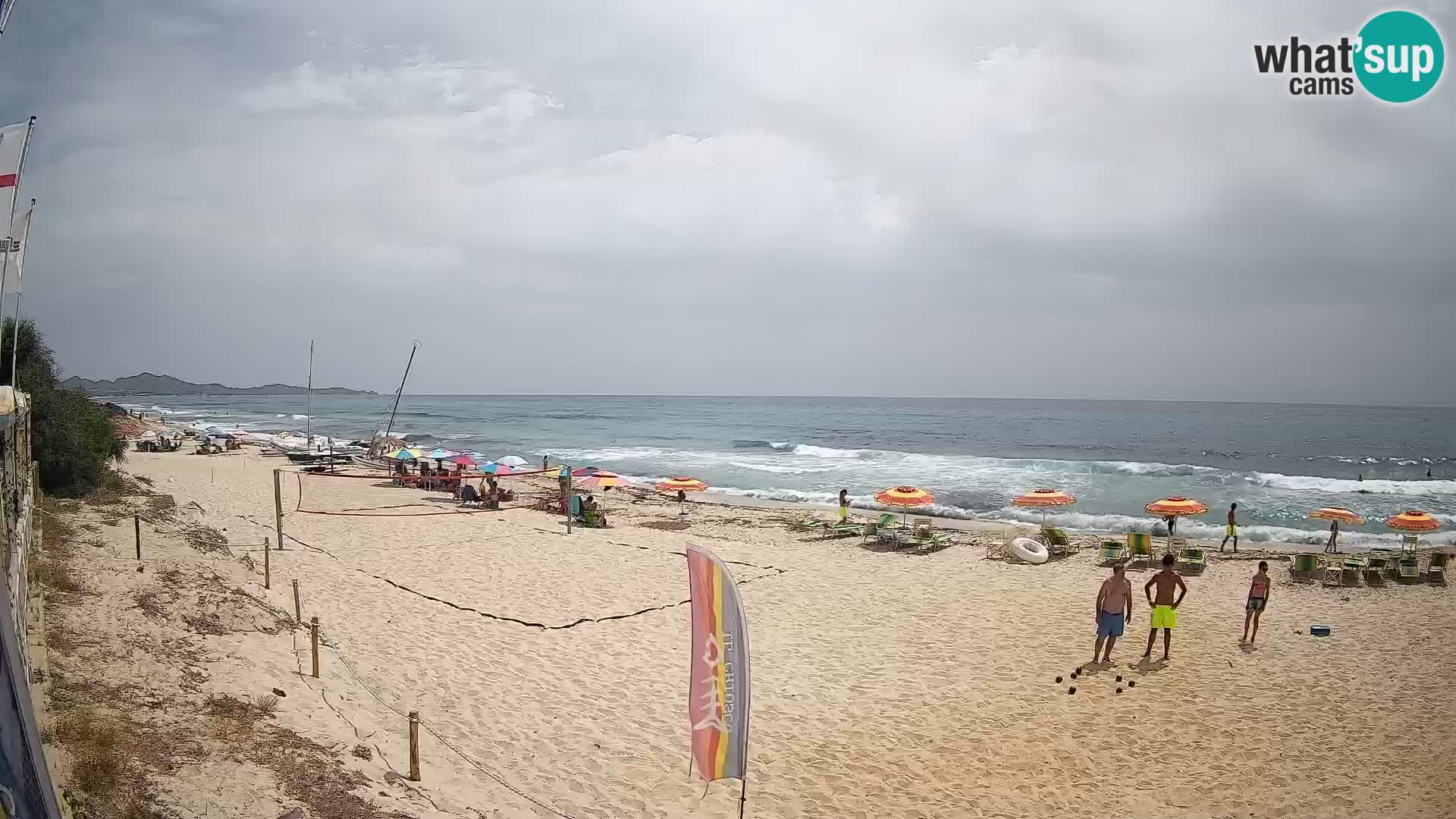 Webcam Piscina Rei – Vista live da Costa Rei, Muravera