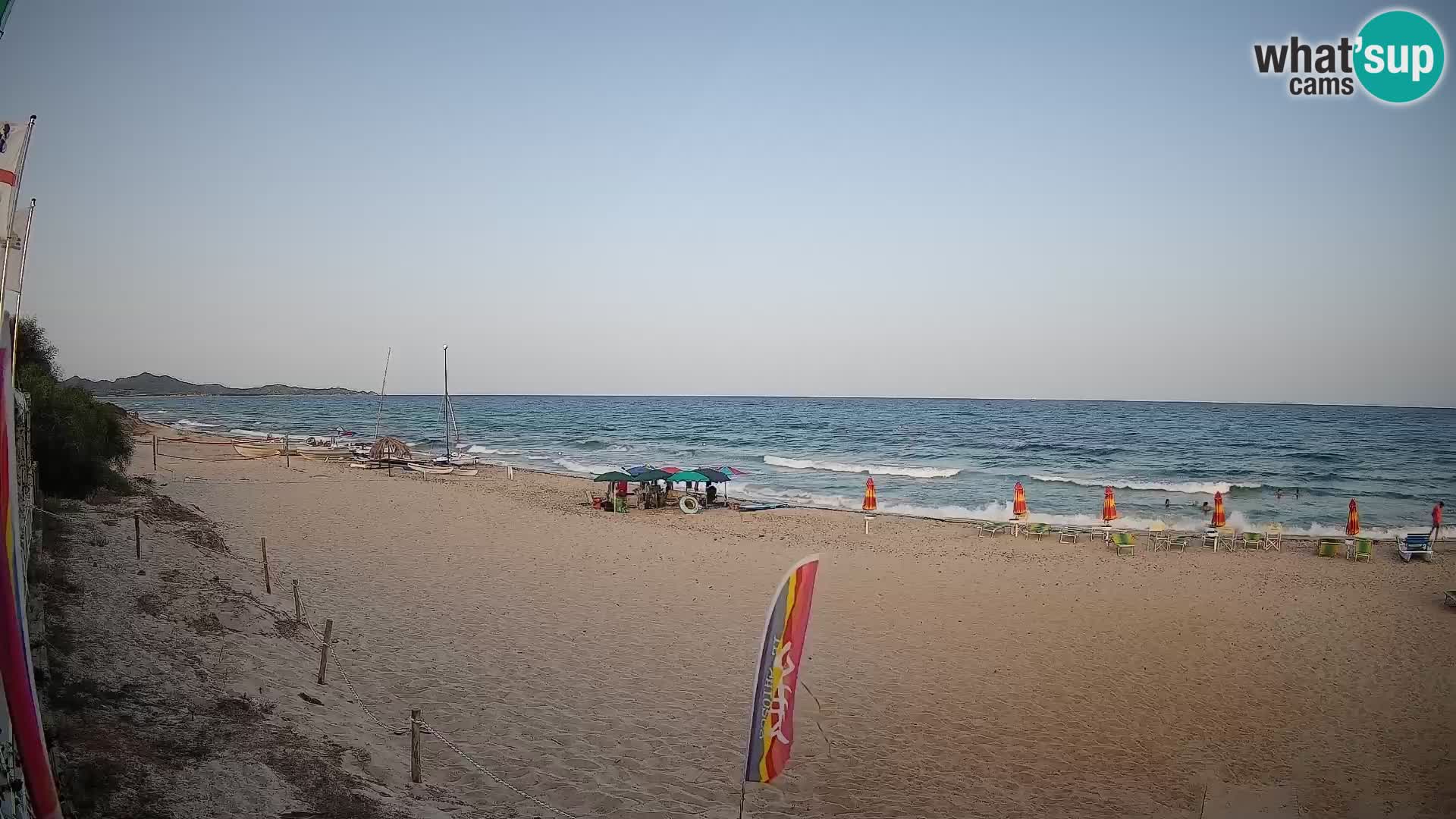 Webcam Piscina Rei – Vue en direct depuis Costa Rei, Muravera