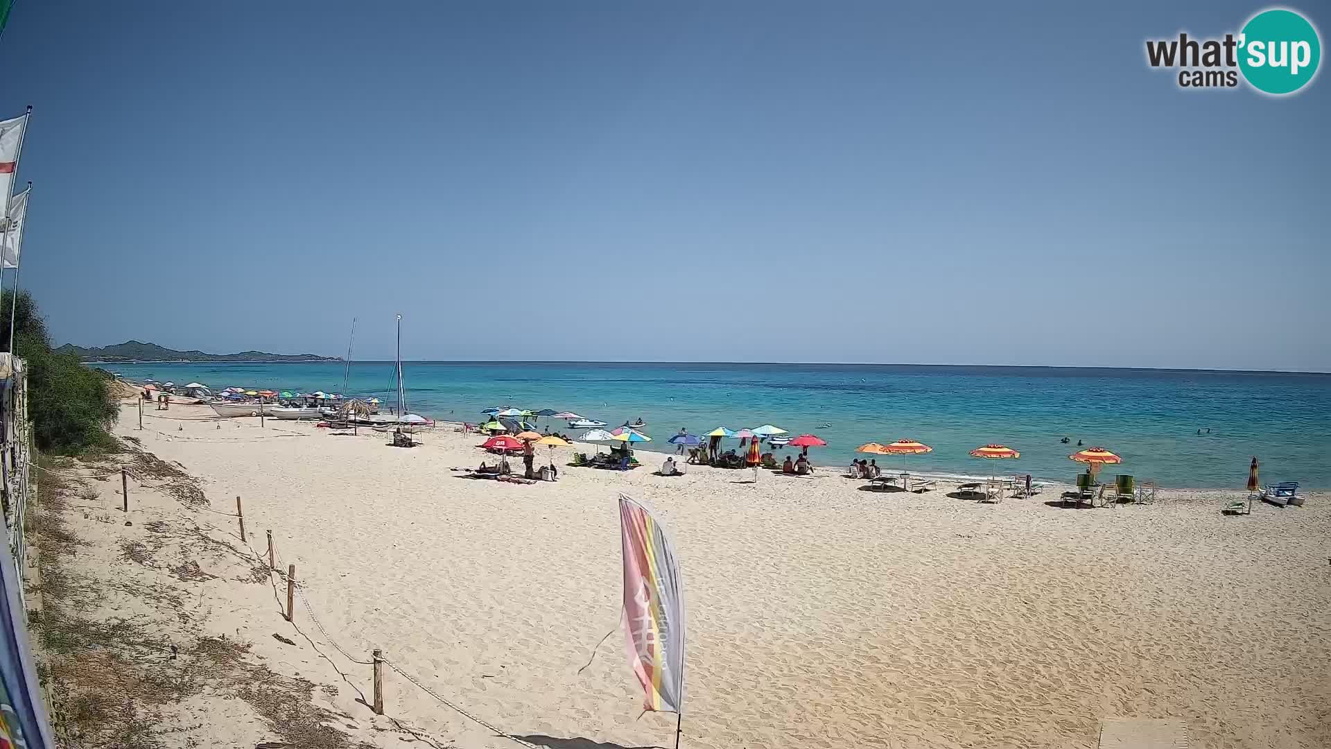 Webcam Piscina Rei – Live View from Costa Rei, Muravera