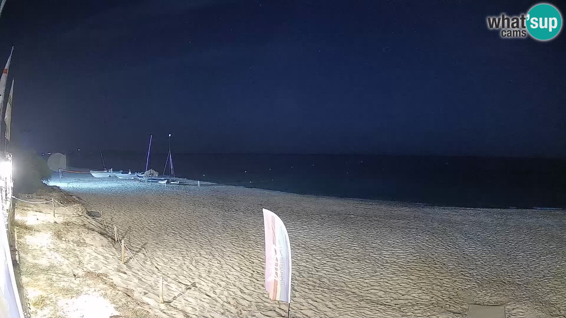 Webcam Piscina Rei – Vista live da Costa Rei, Muravera